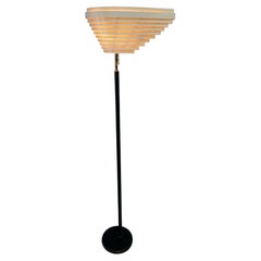 Alvar Aalto A805 Angel Wing Floor Lamp, Early Version, Valaistustyö Ky Finland