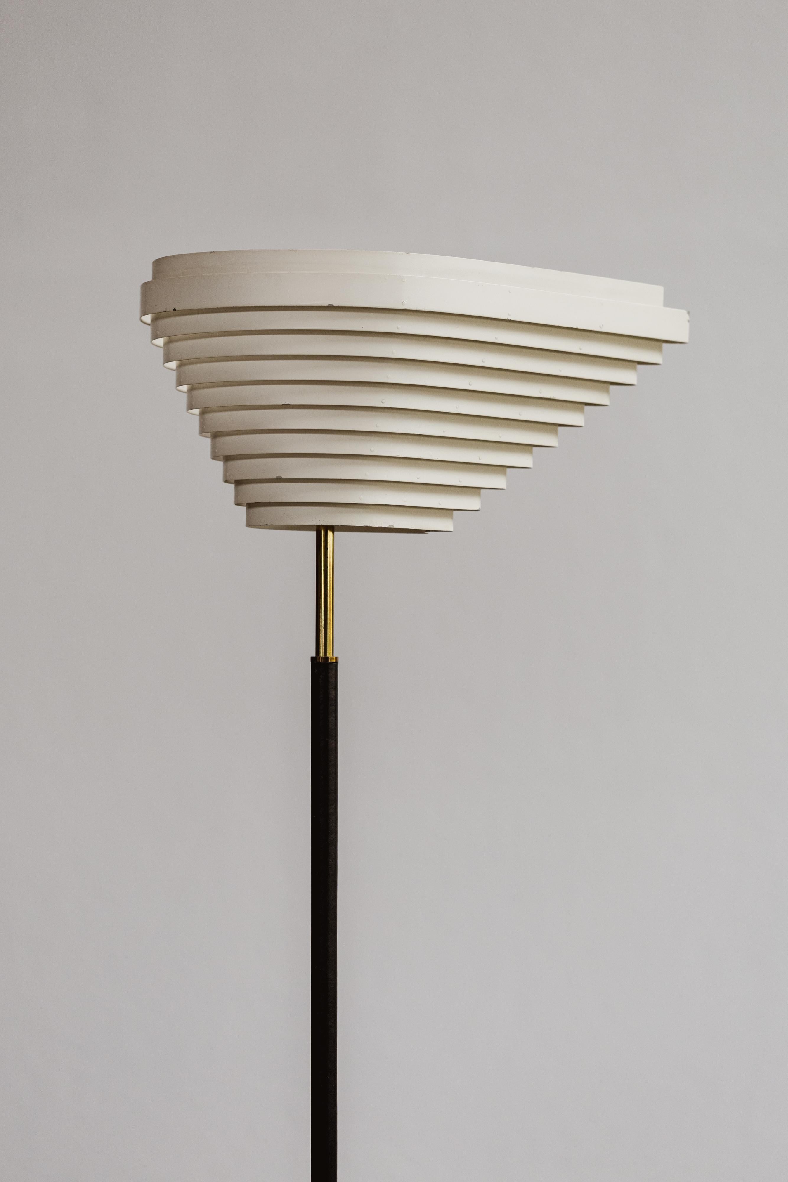 Alvar Aalto A805 “Angel Wing” Floor Lamp for Valaistustyö, 1954 For Sale 3