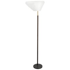 Alvar Aalto "Angel Wing" Floor Lamp A805 by Valaistustyö, Finland, 1954