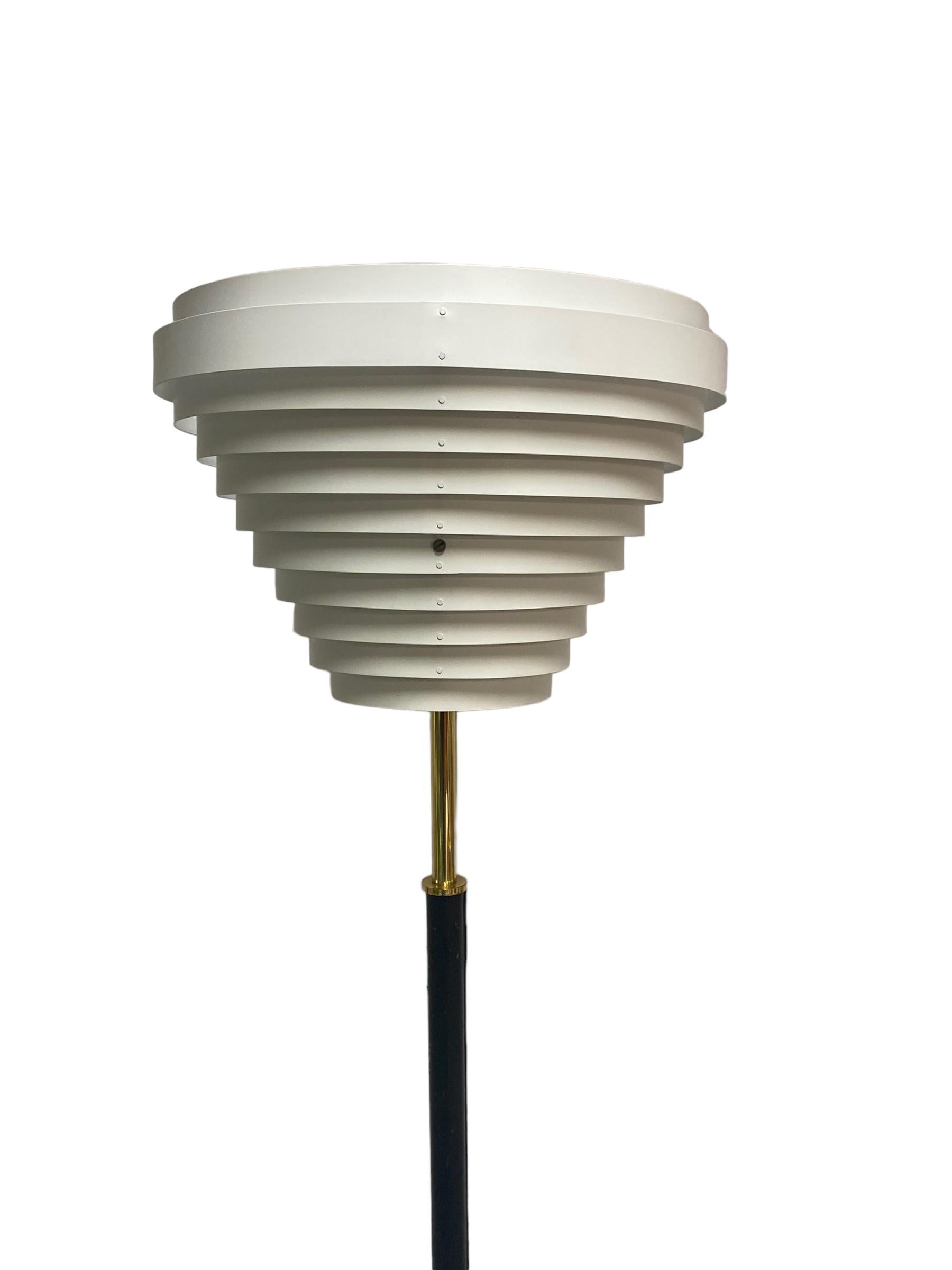 Finnish Alvar Aalto  `Angel Wing` Floor Lamp A805 For Sale