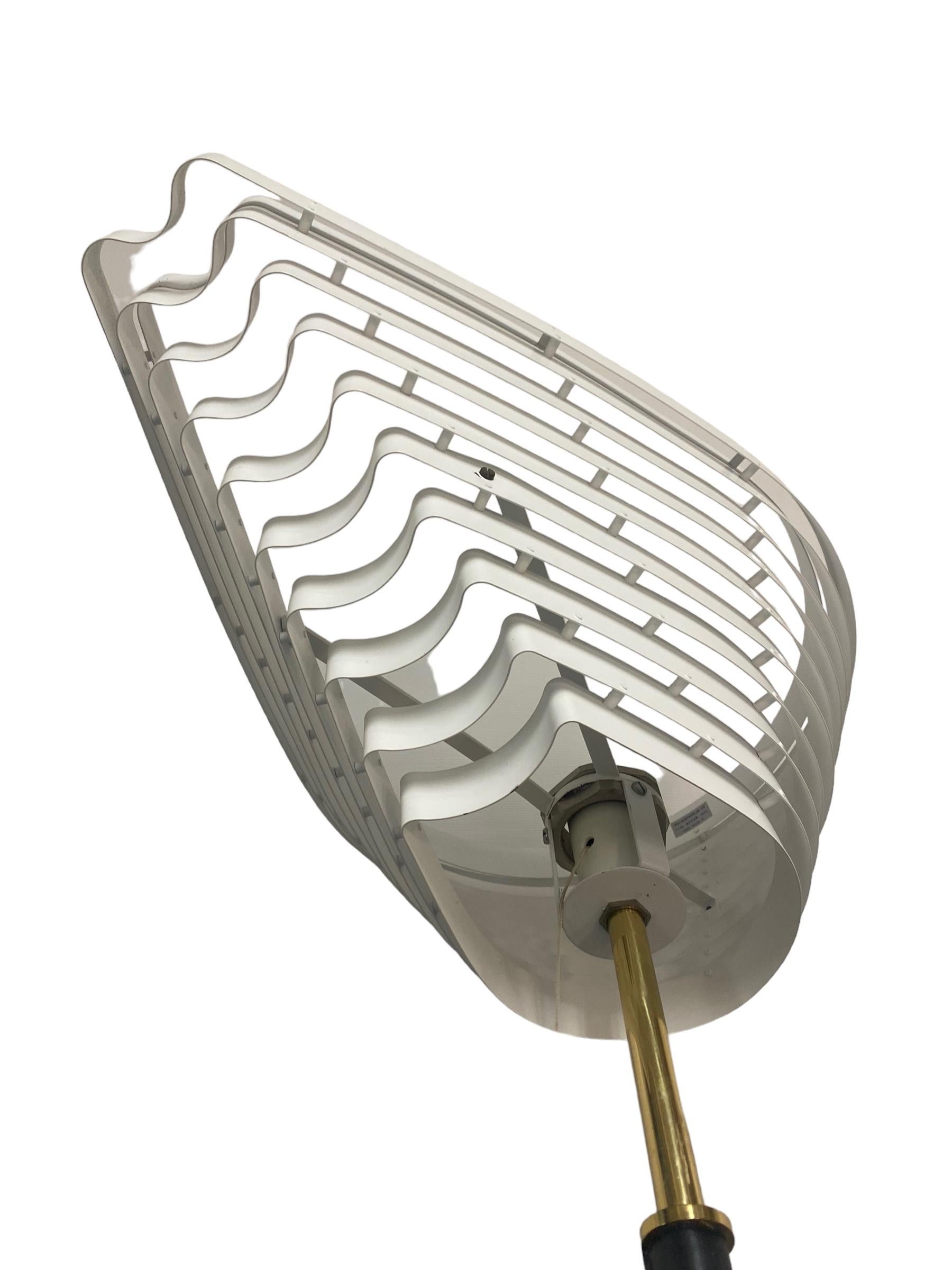 Metal Alvar Aalto  `Angel Wing` Floor Lamp A805 For Sale