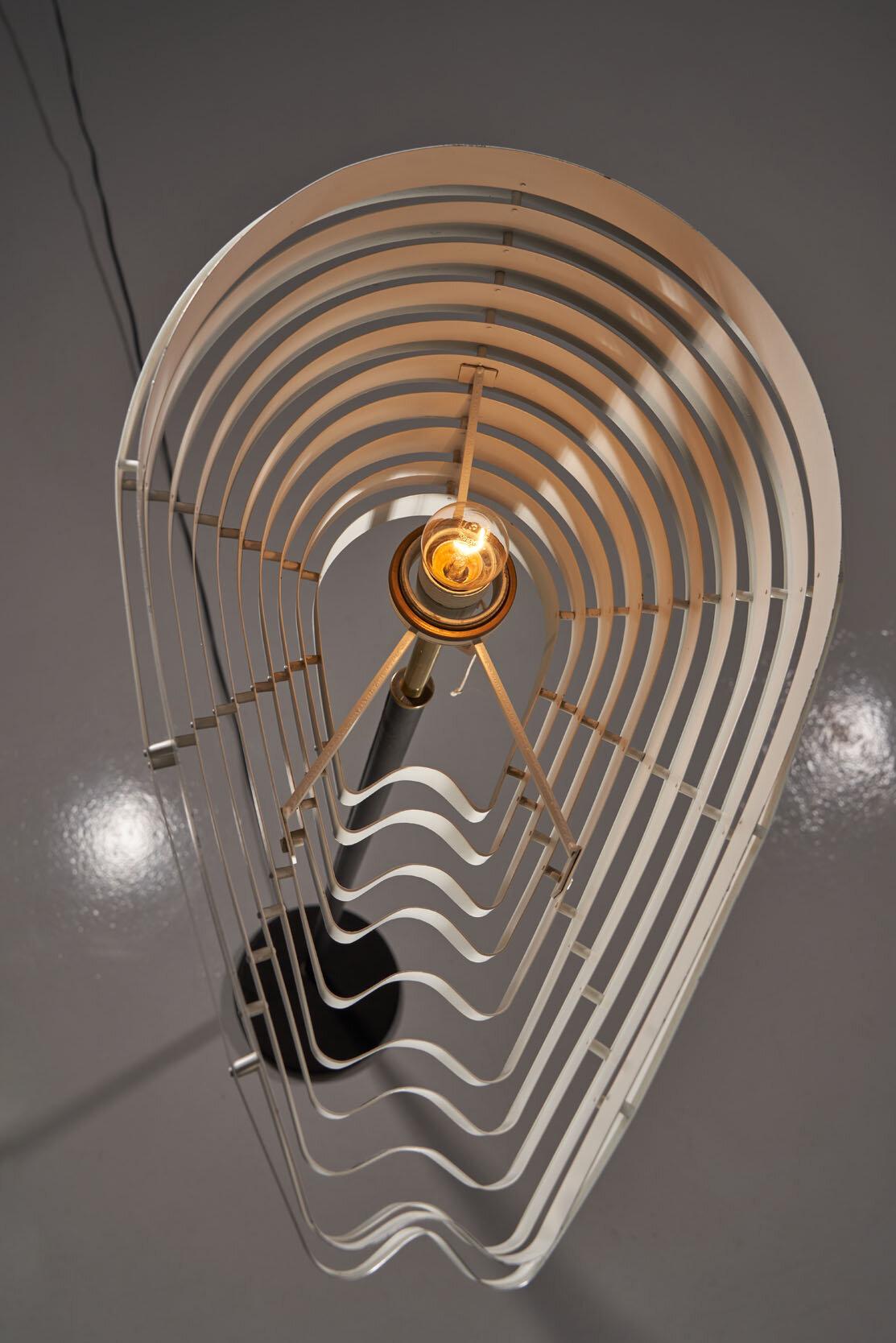 Alvar Aalto “Angel Wing” Floor Lamp for Valaistustyö Ky, Finland 1954 11