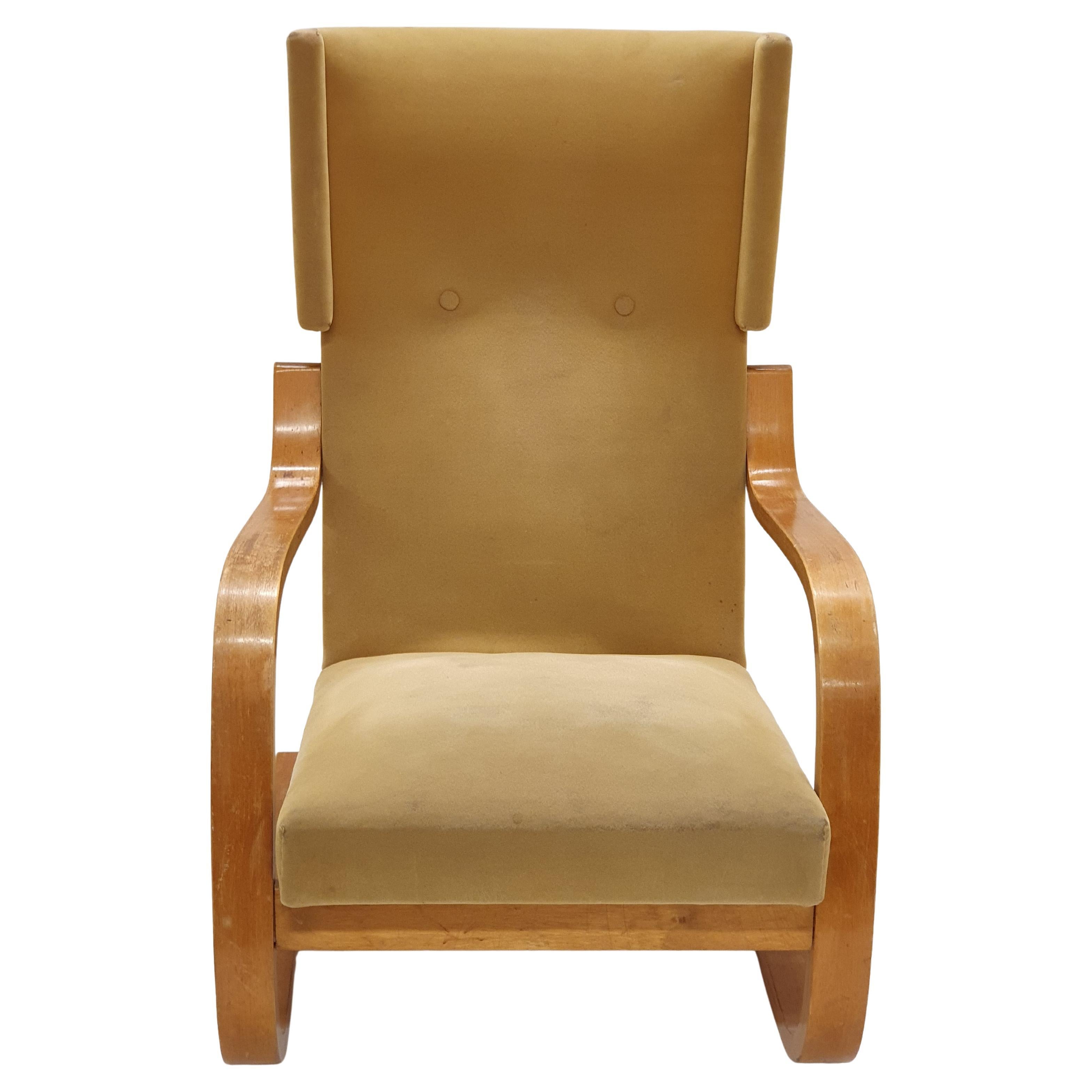 Alvar Aalto Armchair 401 by Artek 1950s