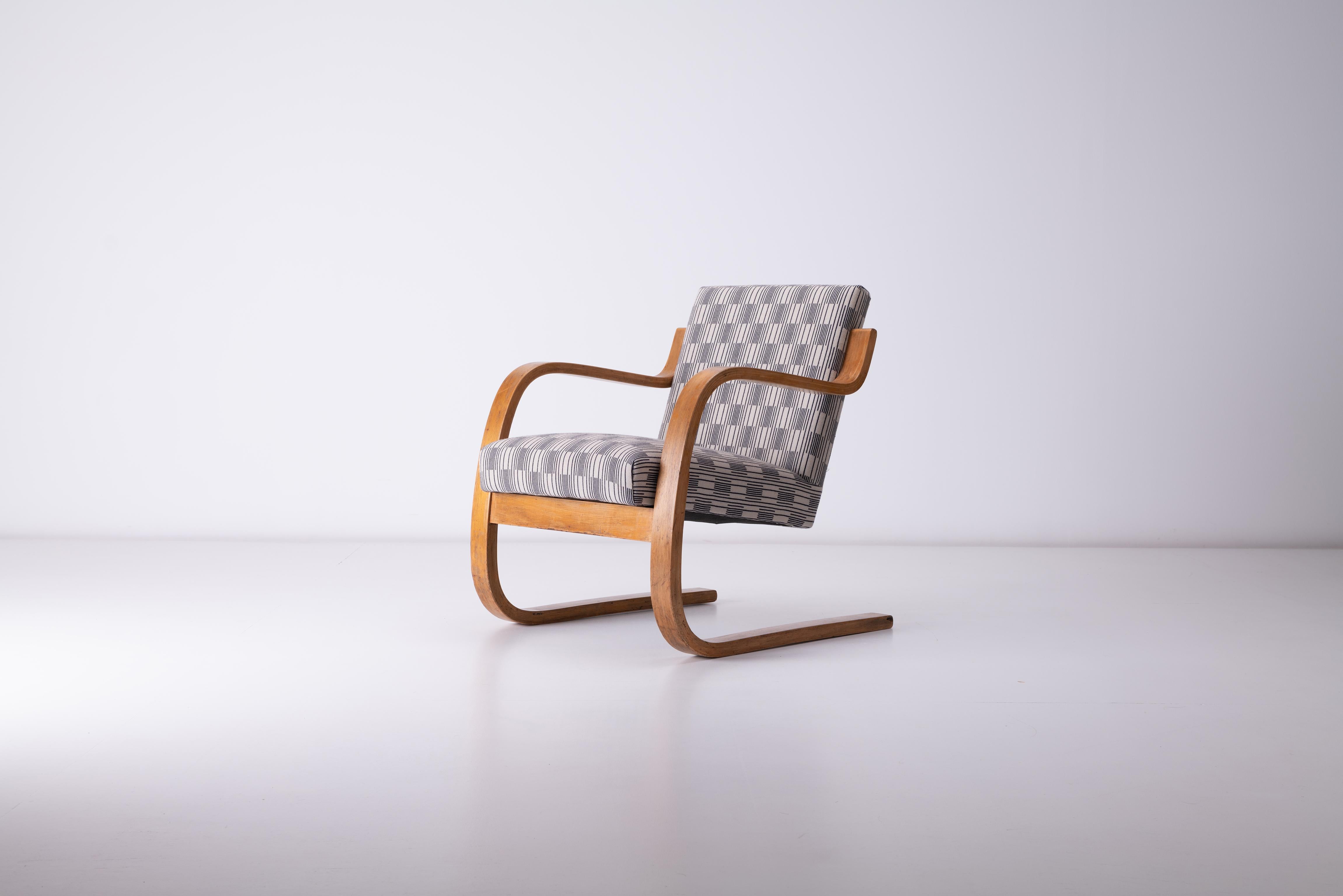 Fauteuil Alvar Aalto+Aalto Modèle 34, Finmar, 1ère production 1933 en vente 3