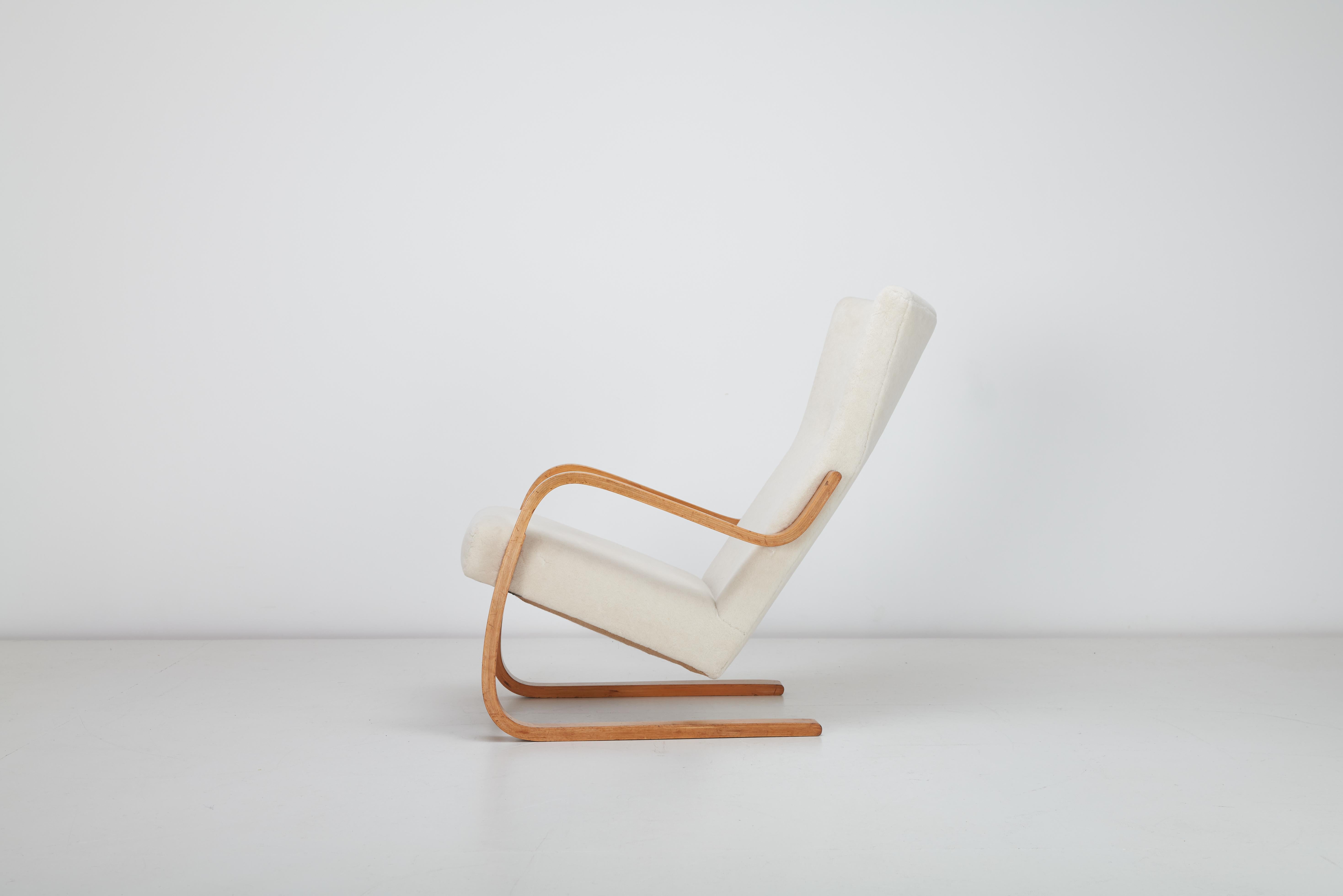 Finlandais Fauteuil Alvar Aalto modèle 36, Finmar/P.E. Gana, 1ère production 1933 en vente