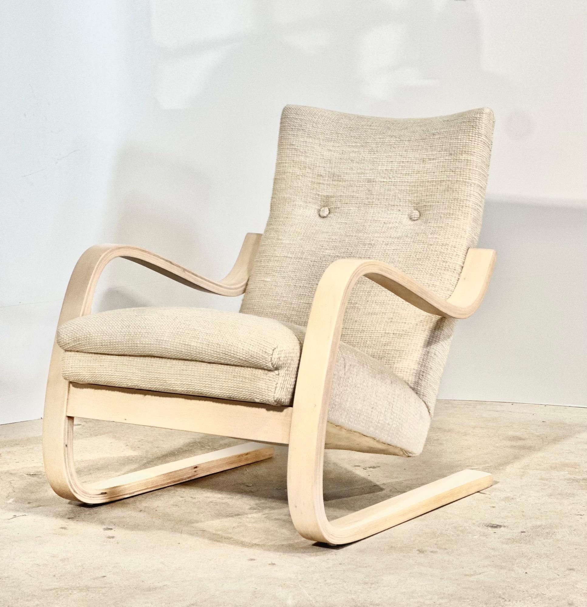 Sillón Alvar Aalto Modelo 401, Finlandia 1940 Finlandés en venta