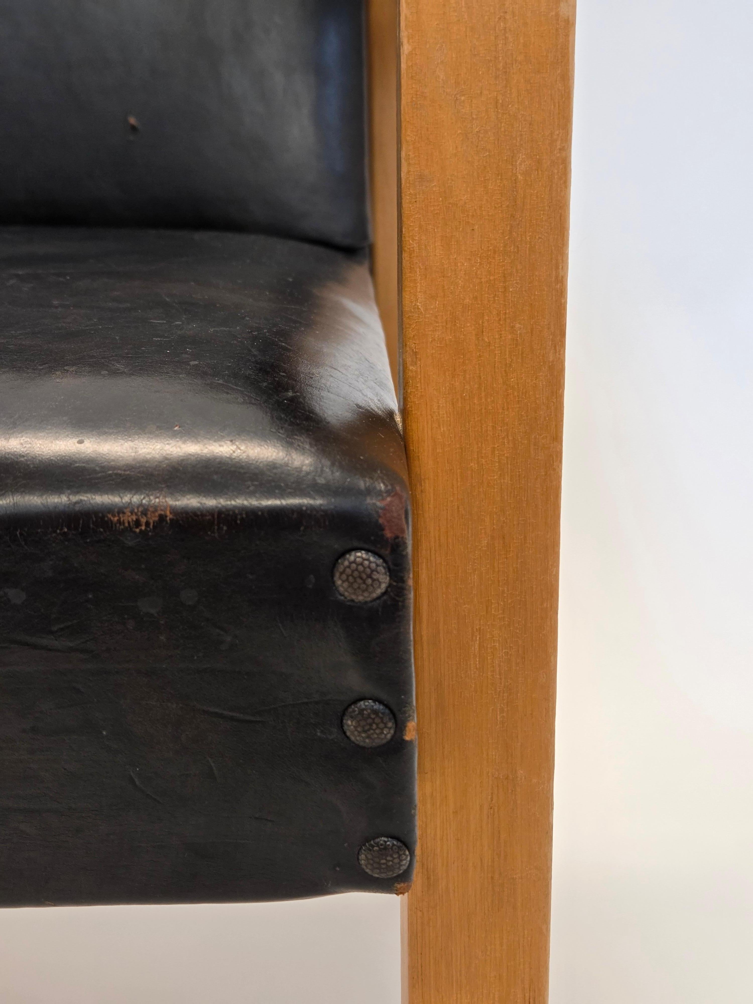 Alvar Aalto Sessel Modell 46 von Artek aus den 1950er Jahren im Angebot 2