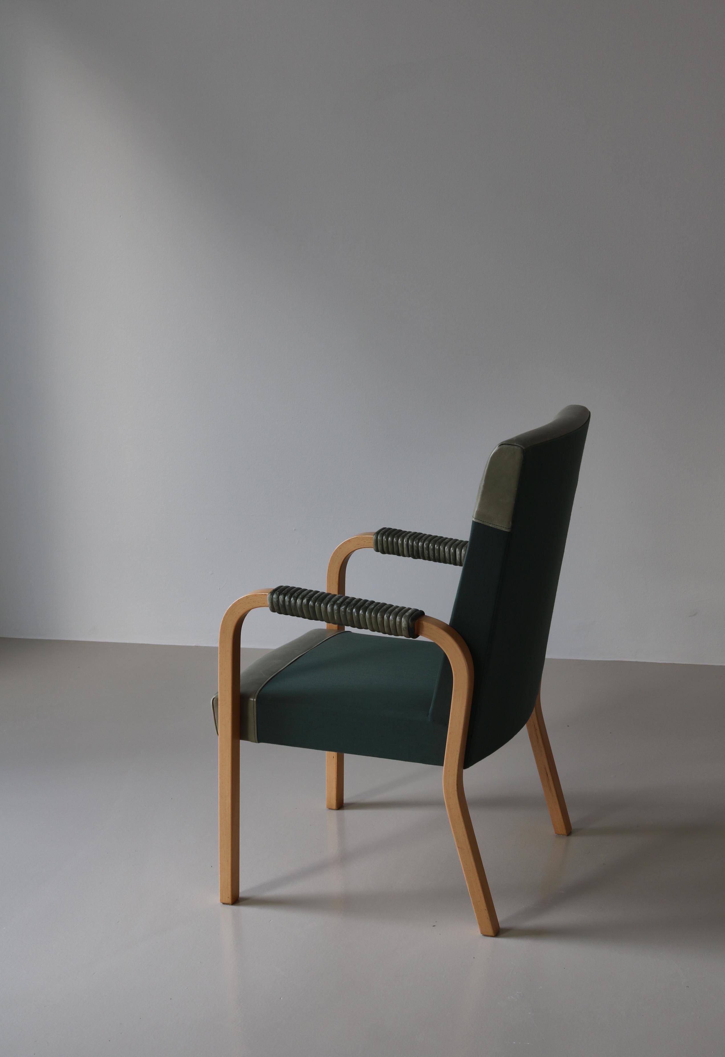 Alvar Aalto Armchair with Special Height, Artek, 