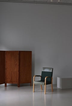 Alvar Aalto Armchair with Special Height, Artek, "Enso-Gutzeit", 1962