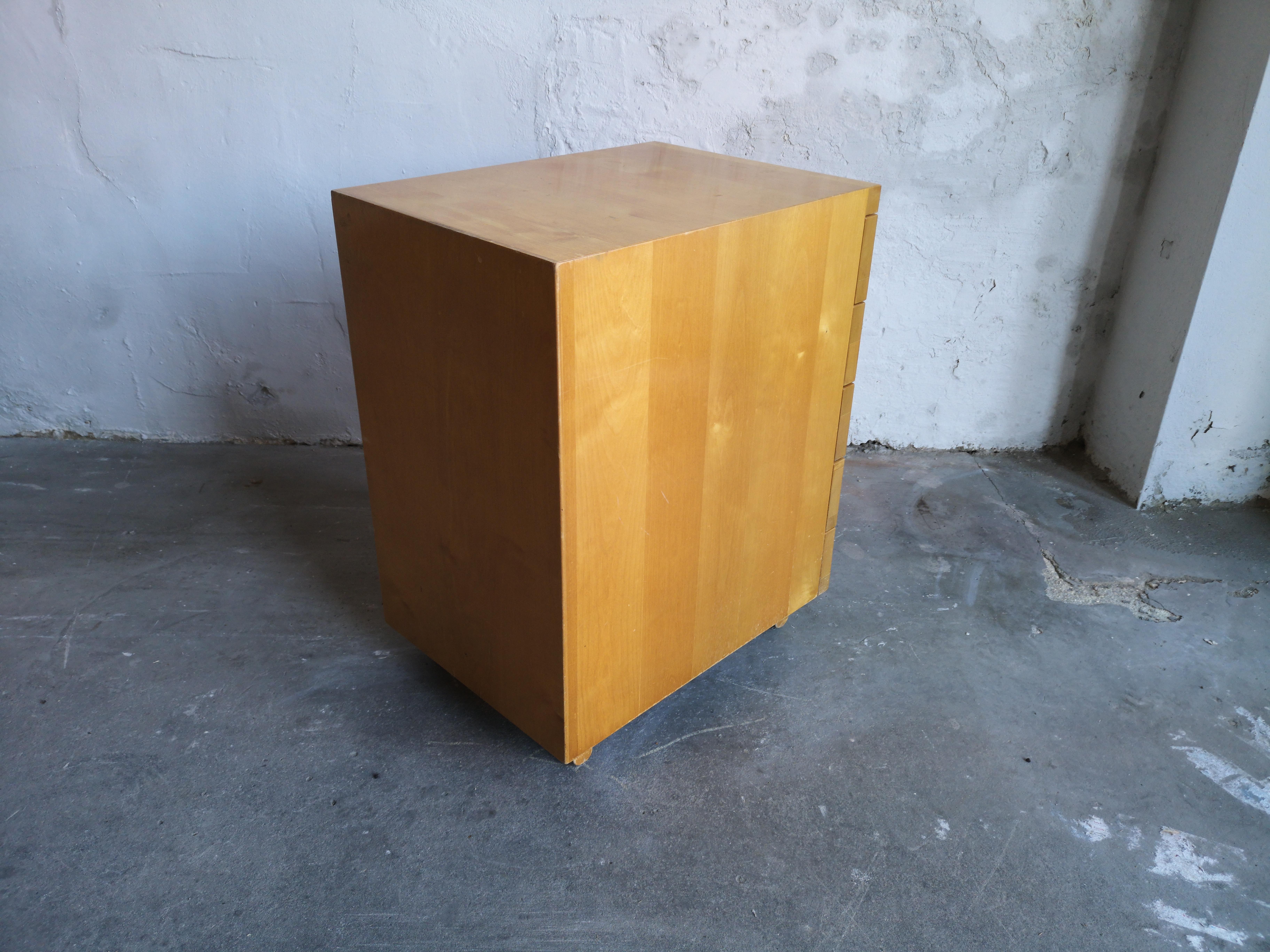 Alvar Aalto / Artek 296 Lacquered Birch Chest of Drawers or Filing Cabinet 1