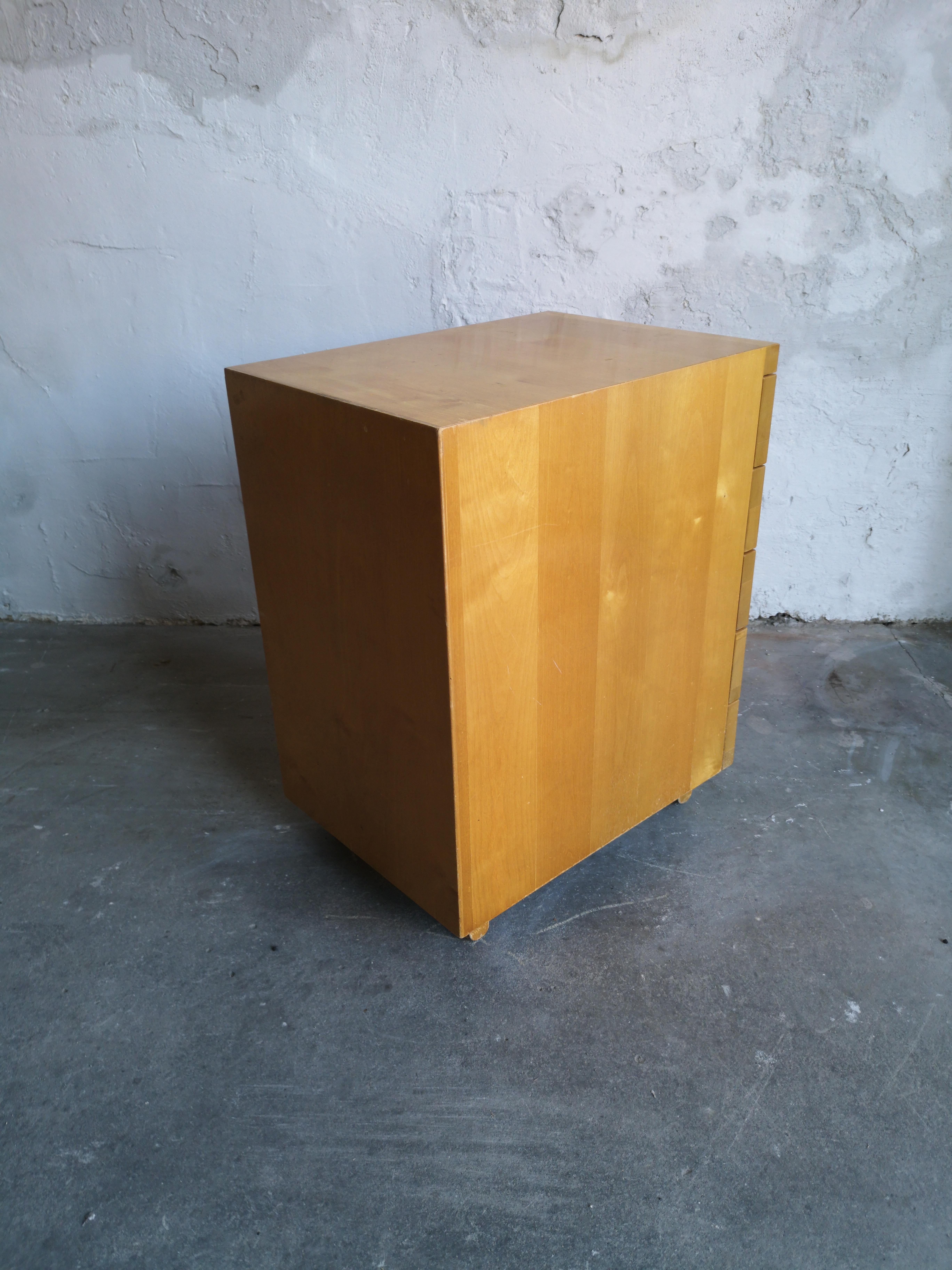 Alvar Aalto / Artek 296 Lacquered Birch Chest of Drawers or Filing Cabinet 2