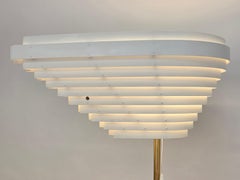 Alvar Aalto Artek Floor Lamp Angel Wing Model A805 Valaisinpaja Finland Vintage