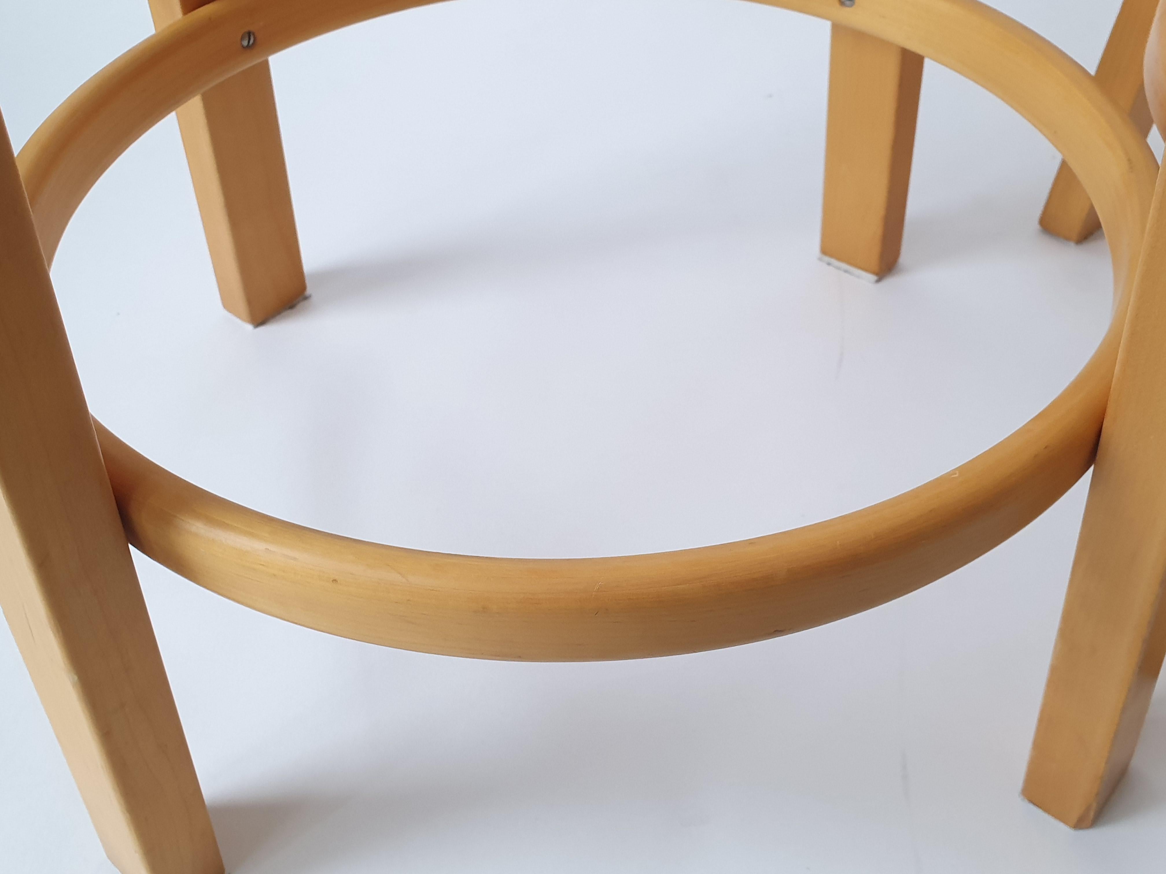 Alvar Aalto Bar Stool 64 by Artek 4 pieces 4