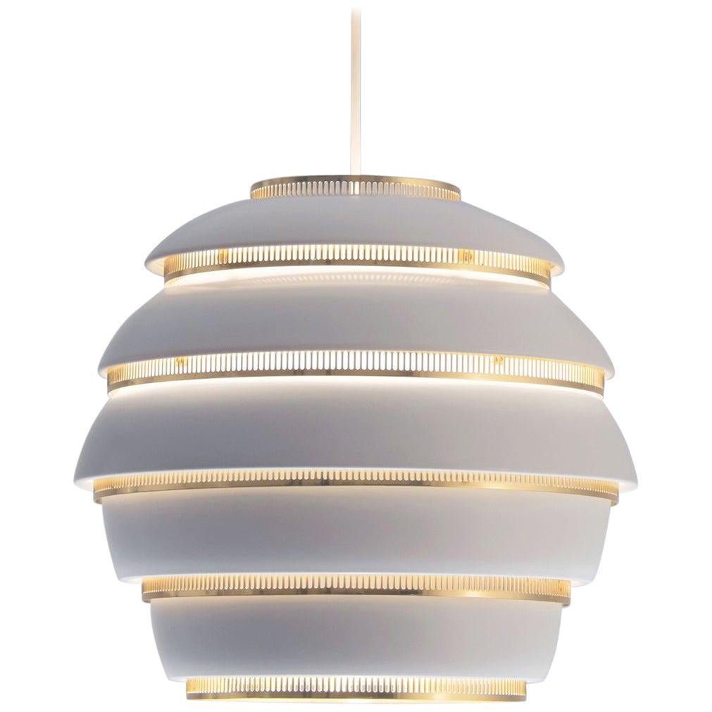 Alvar Aalto 'Beehive' Ceiling Lamp by Valaisinpaja Oy
