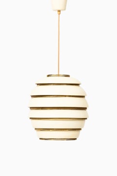 Alvar Aalto Beehive Lamp Model No. A332 Produced by Valaistustyö in Finland