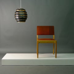 Alvar Aalto Beehive Pendant Light in Black, model A332, for Valaistutstyo, 1950s