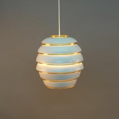 Alvar Aalto, Beehive Pendant Light, model A332, made by Valaistustyö, Finland