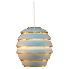 Alvar Aalto, Beehive Pendant Light, model A332, made by Valaistustyö, Finland