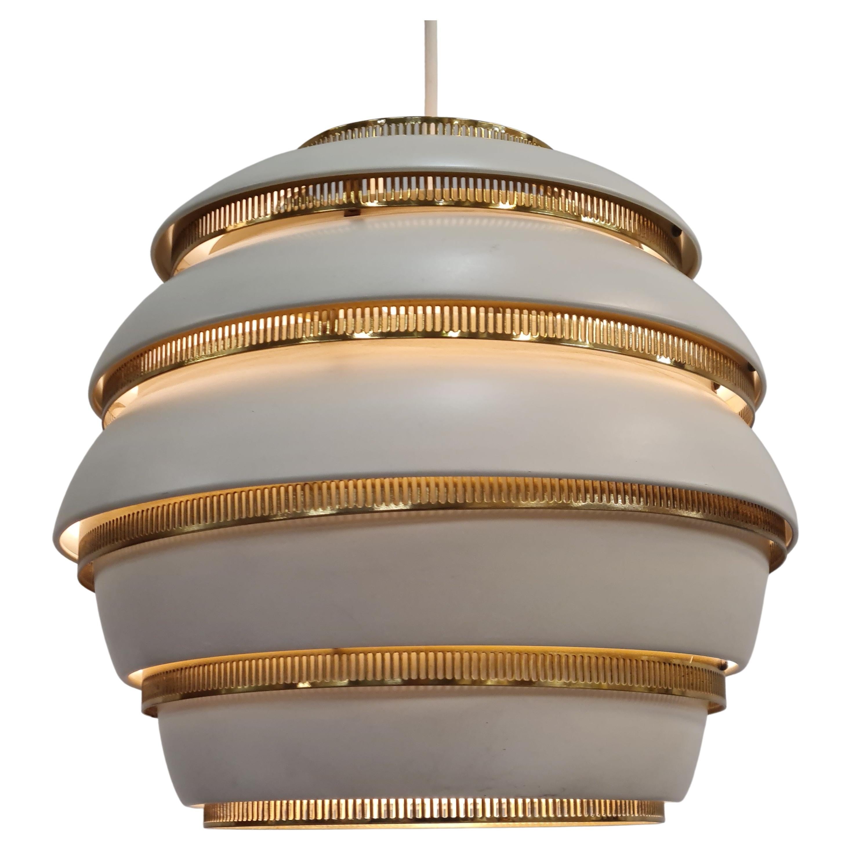 Alvar Aalto "Beehive" Pendant Model A331, Valaistustyö For Sale at 1stDibs  | aalto beehive, alvar aalto a331