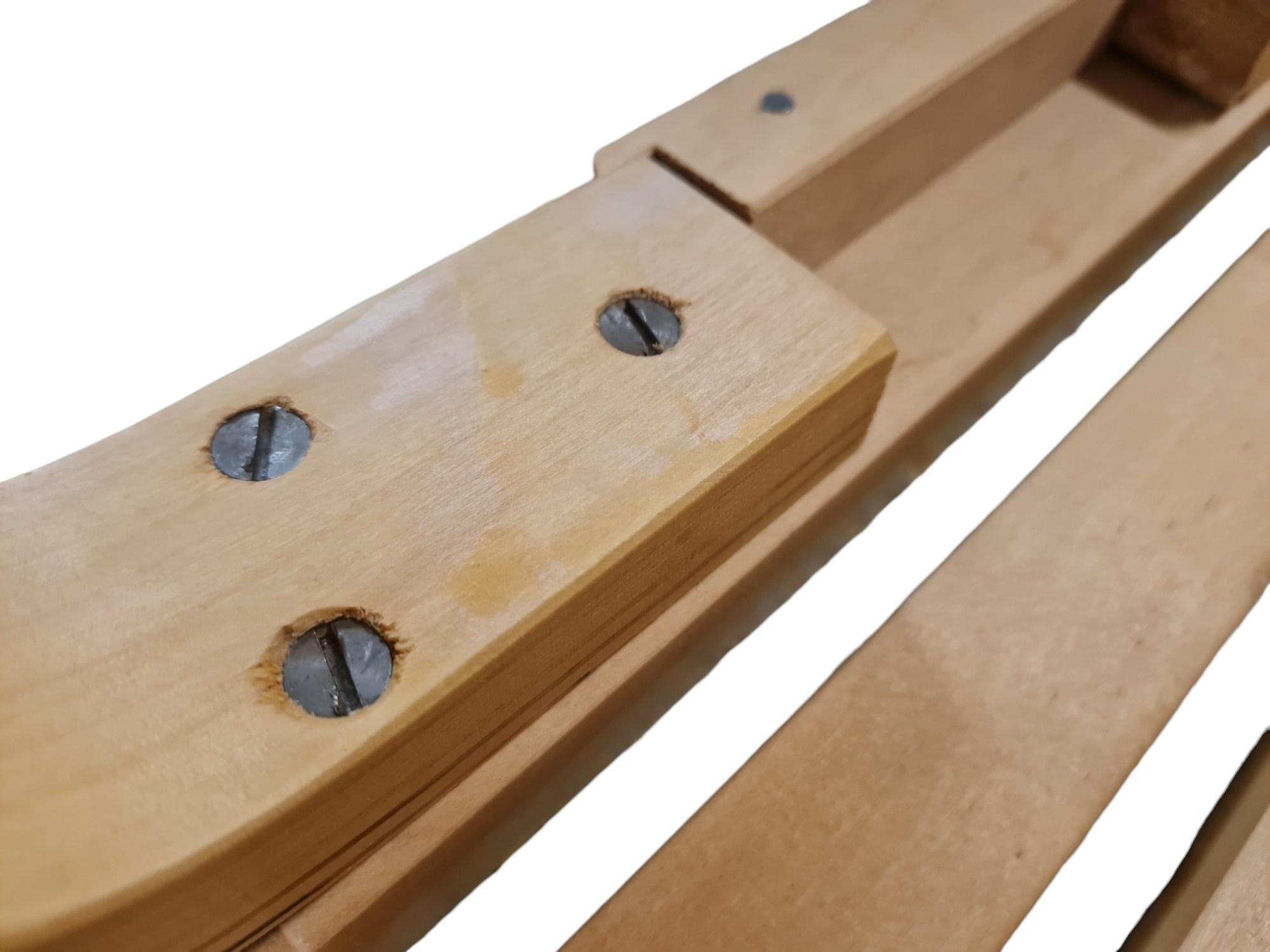 Alvar Aalto 'Ritiläpenkki' Birch Bench Model 153B, Artek 1970s In Good Condition For Sale In Helsinki, FI