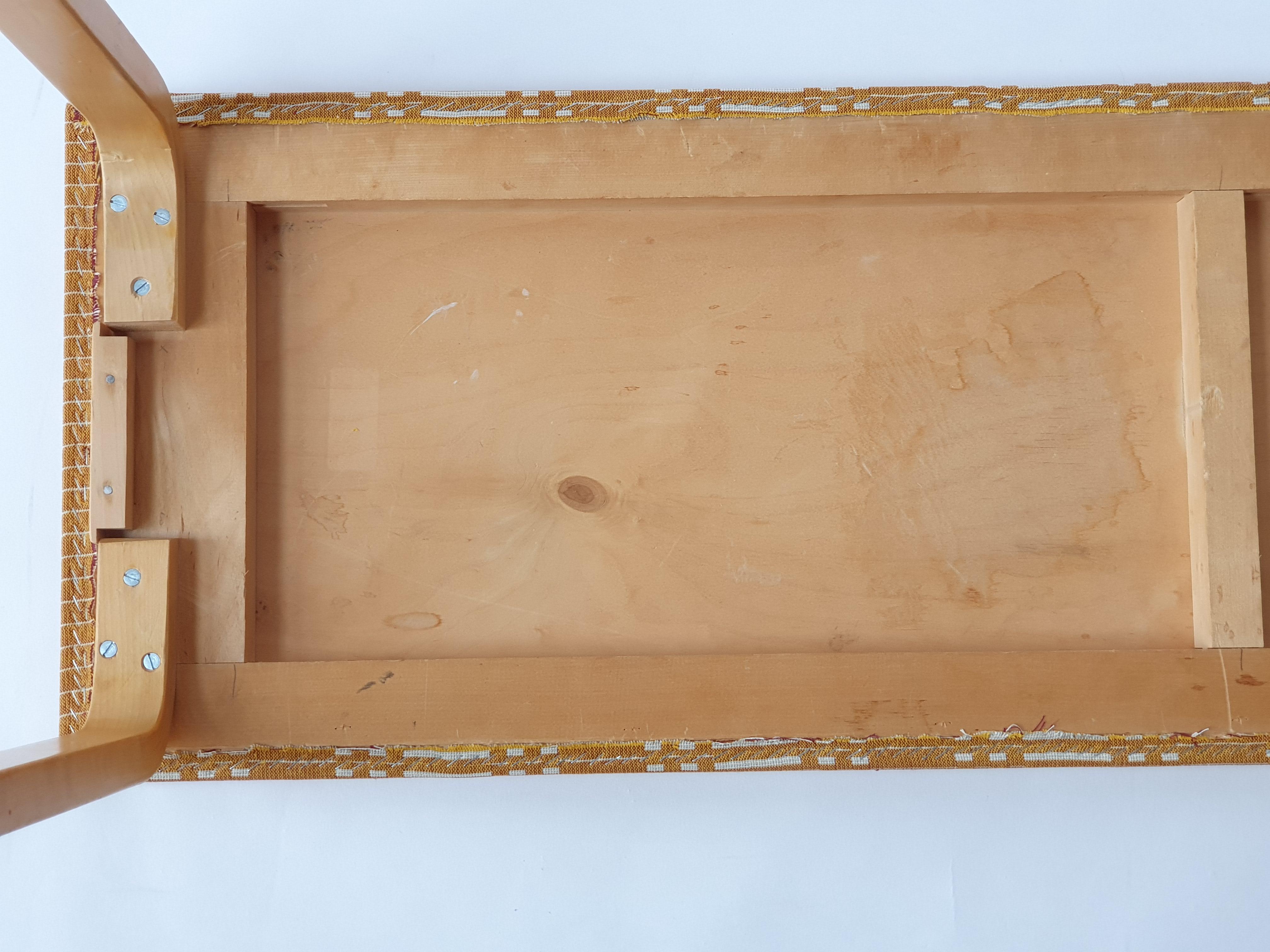 Banc Alvar Aalto+Aalto avec Johanna Gullichsen Helios Fabrics en vente 2