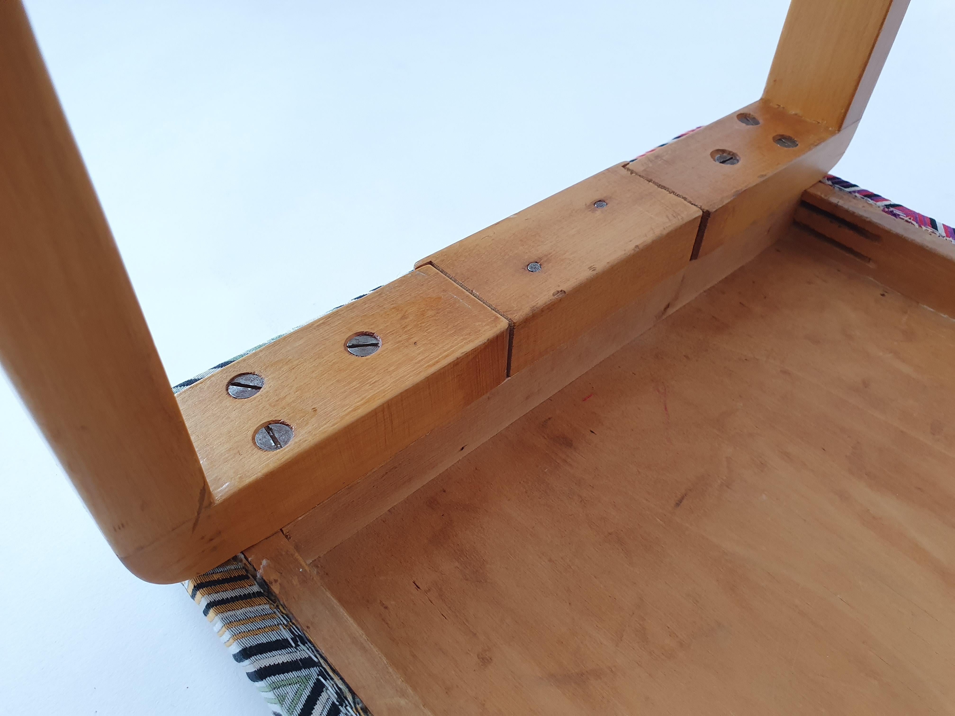 Panca di Alvar Aalto con gambe da guerra di Artek del 1940 in vendita 2