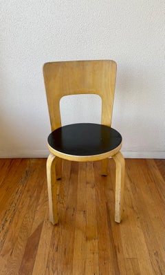 Alvar Aalto Bentwood Side Chair Model 66