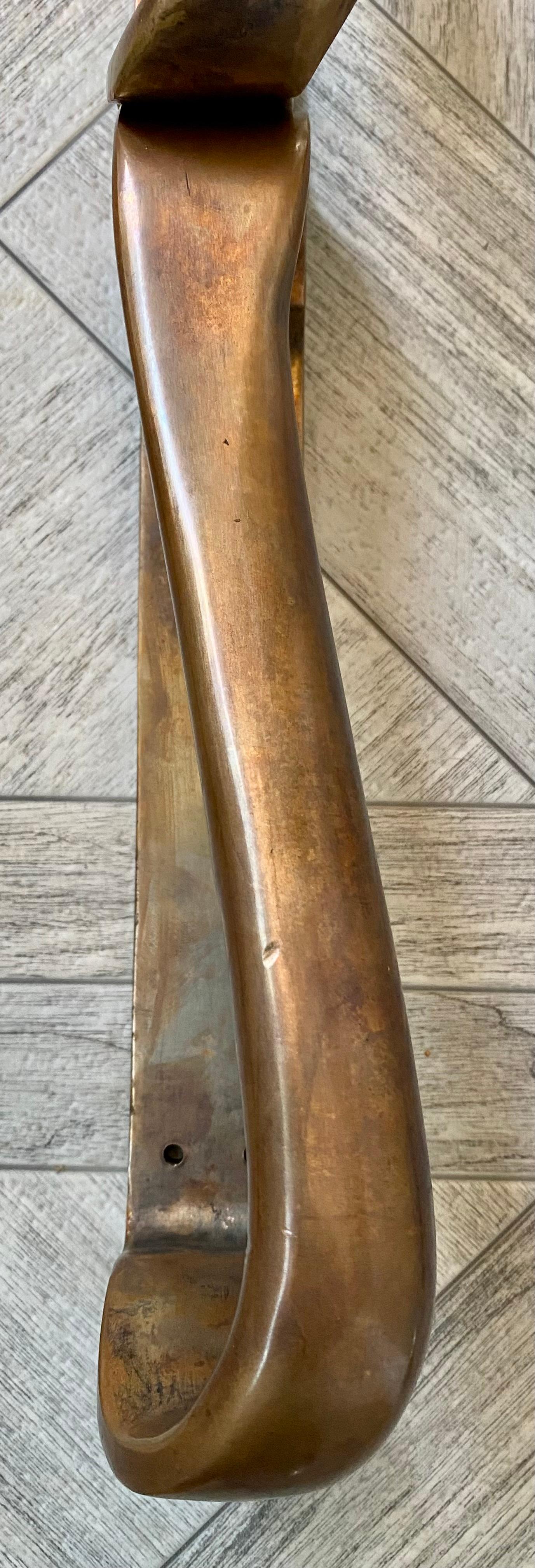 Alvar Aalto Bronze Door Hardware / Pulls, Set of 4 For Sale 11