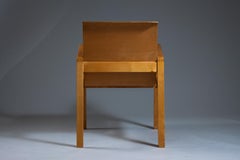 Alvar Aalto, fauteuil de couloir modèle 402 des années 1950 pour le sanatorium de Paimio