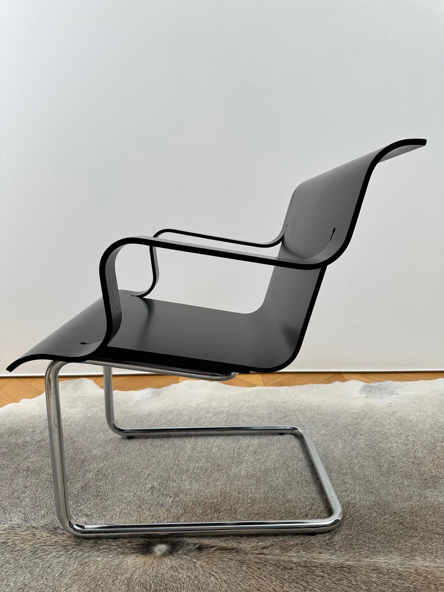 Rare fauteuil cantilever Alvar Aalto modèle 26, Artek, Finlande en vente 1