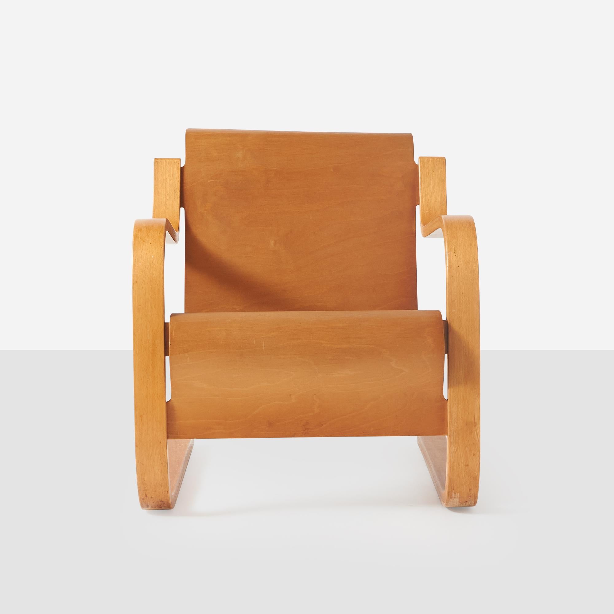 Freitragender Stuhl von Alvar Aalto, Modell 31 im Zustand „Gut“ im Angebot in San Francisco, CA