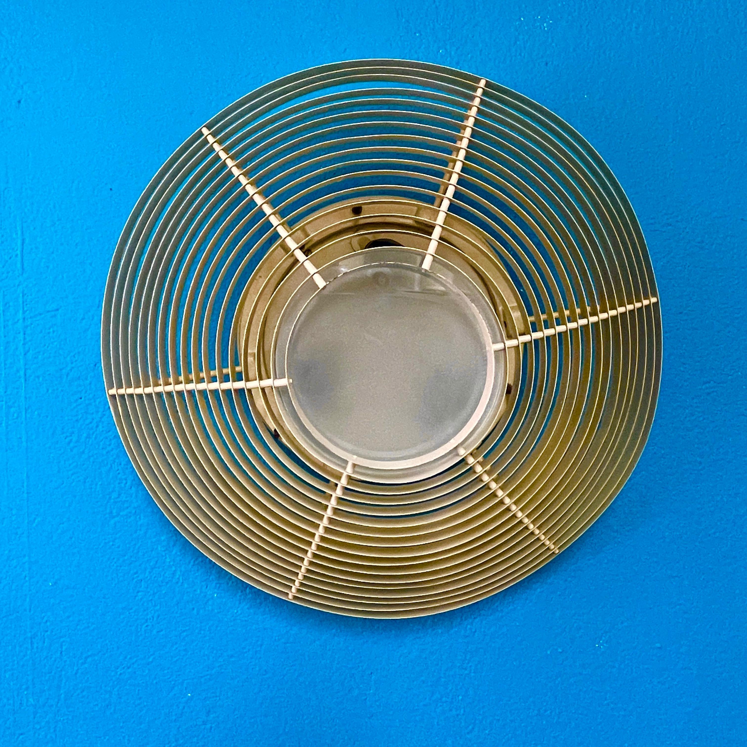 Steel Alvar Aalto Ceiling Lamp A622b - Early Version - Valaistustyö Ky Finland 1950s For Sale