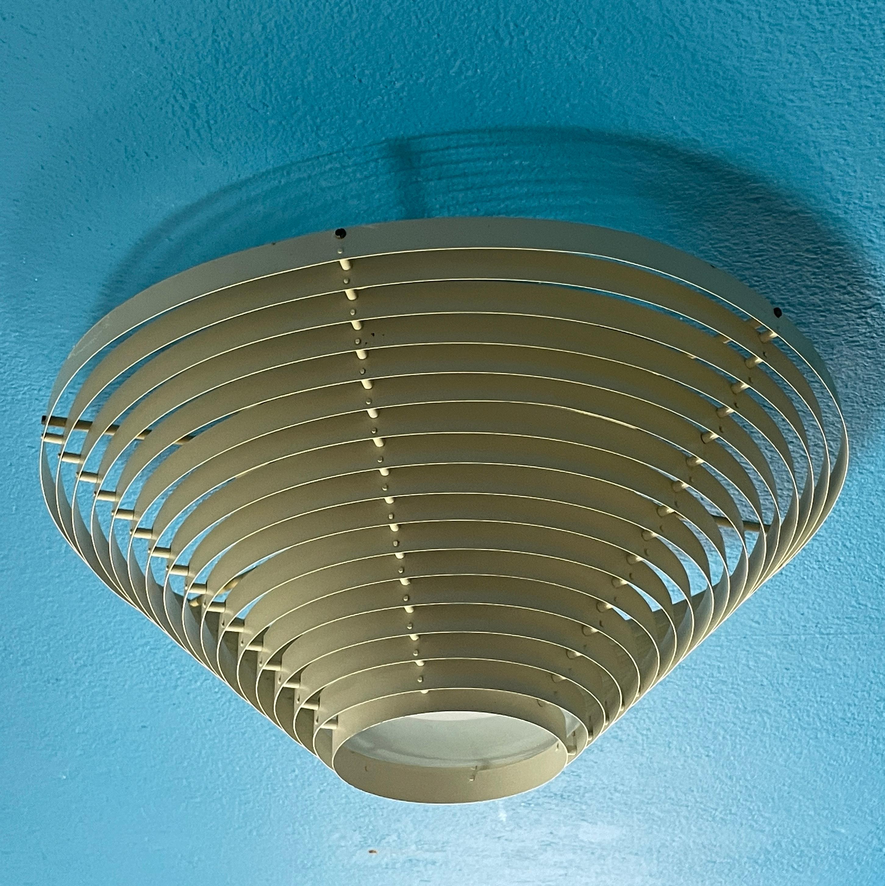 Alvar Aalto Ceiling Lamp A622b - Early Version - Valaistustyö Ky Finland 1950s For Sale 1