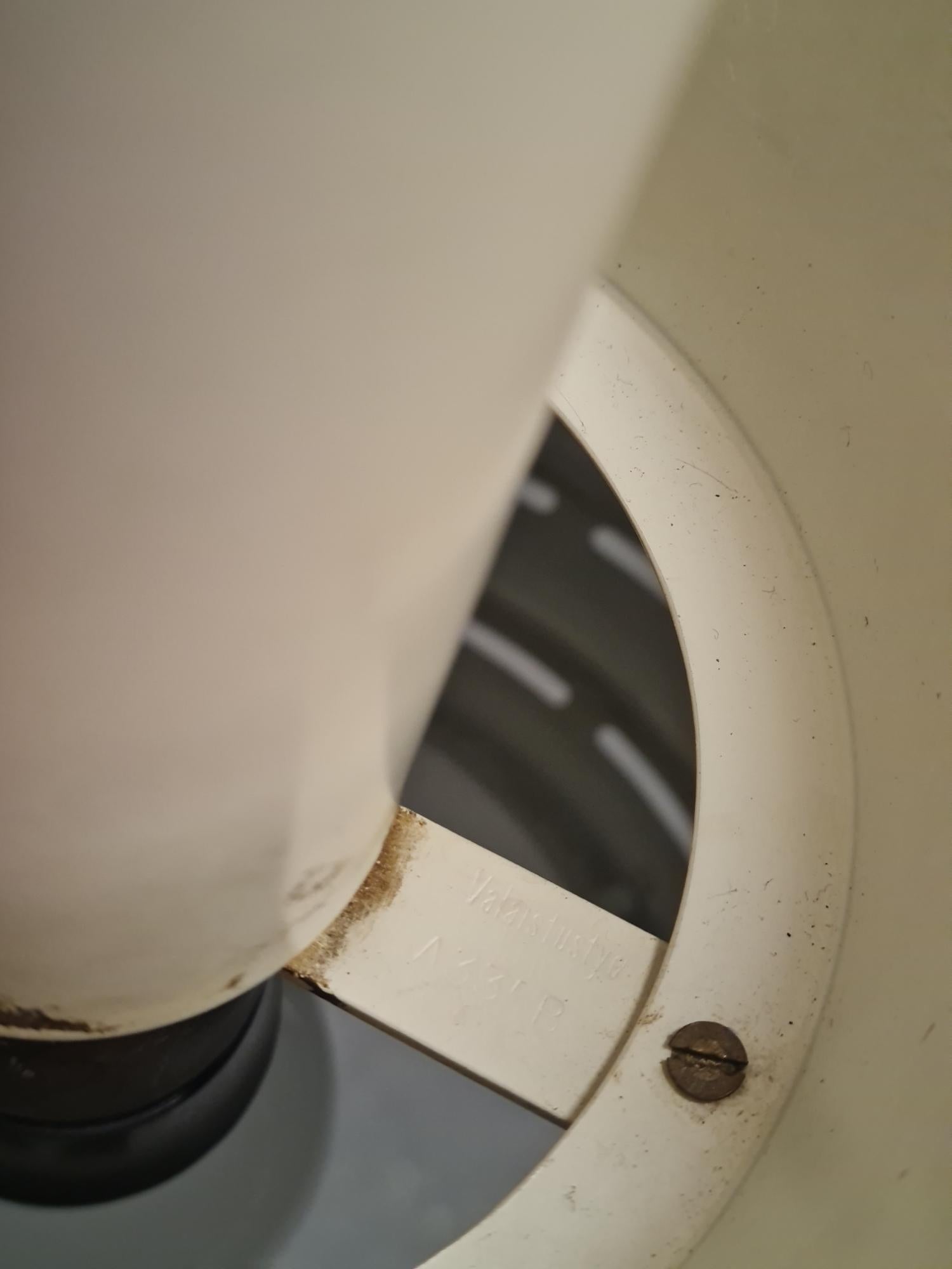 Lampada da soffitto Alvar Aalto Modello A335B, Ottone e metallo bianco, Valaistustyö anni '50 in vendita 8