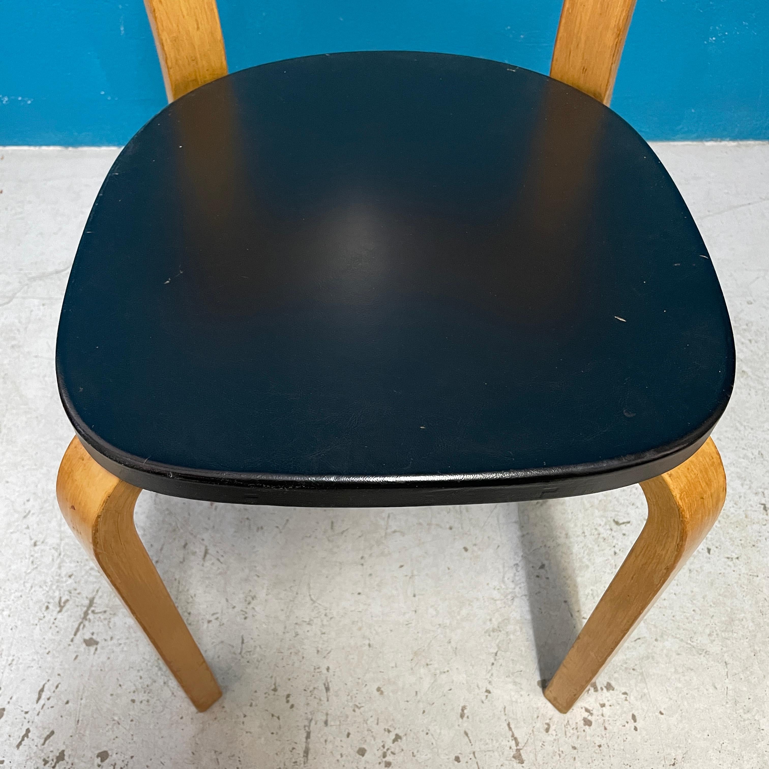 20th Century Alvar Aalto Chair 69 for Artek Finland, Vintage Condition