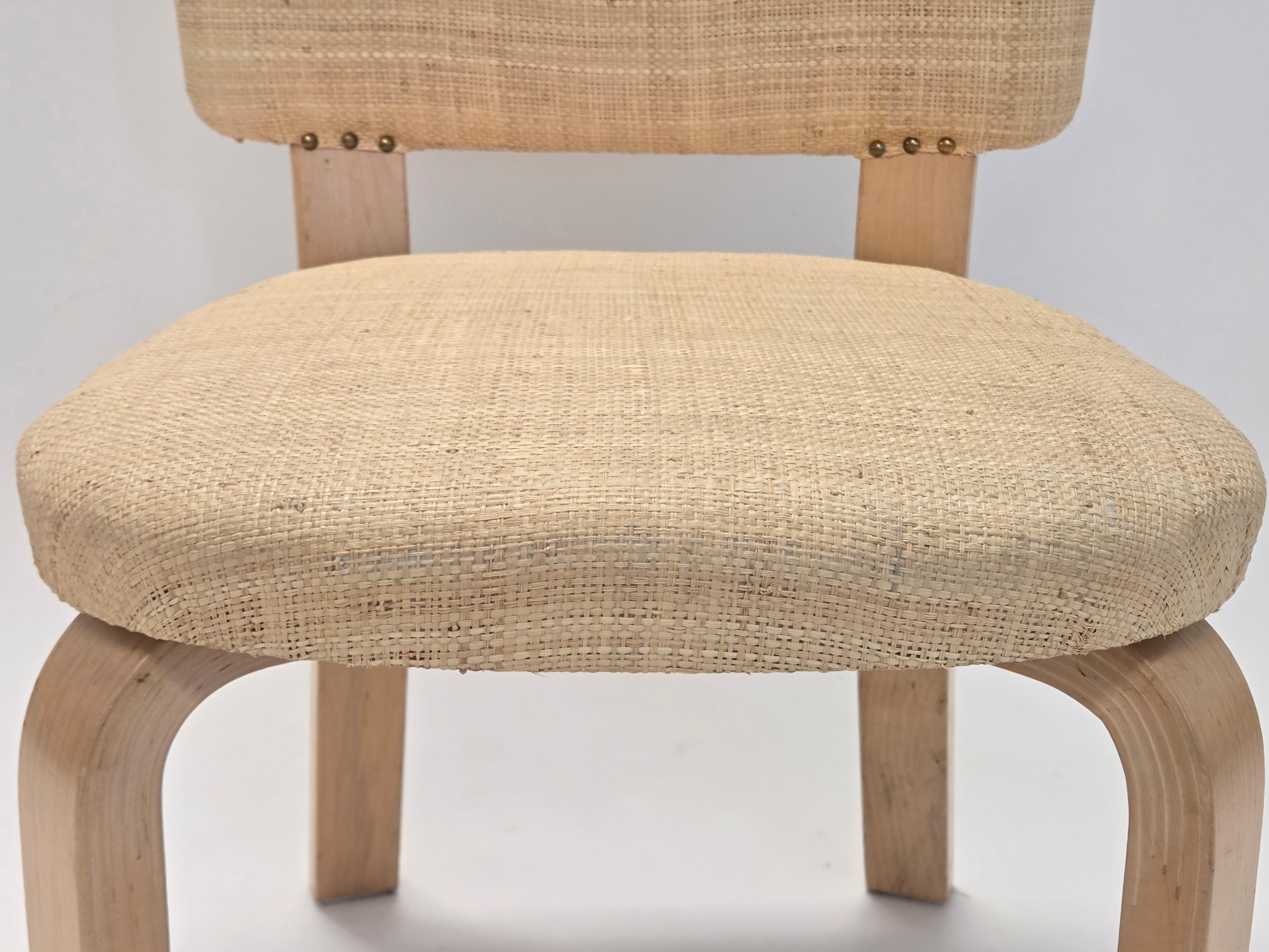Alvar Aalto chair model 62 by Artek 1950s In Good Condition For Sale In Espoo, FI