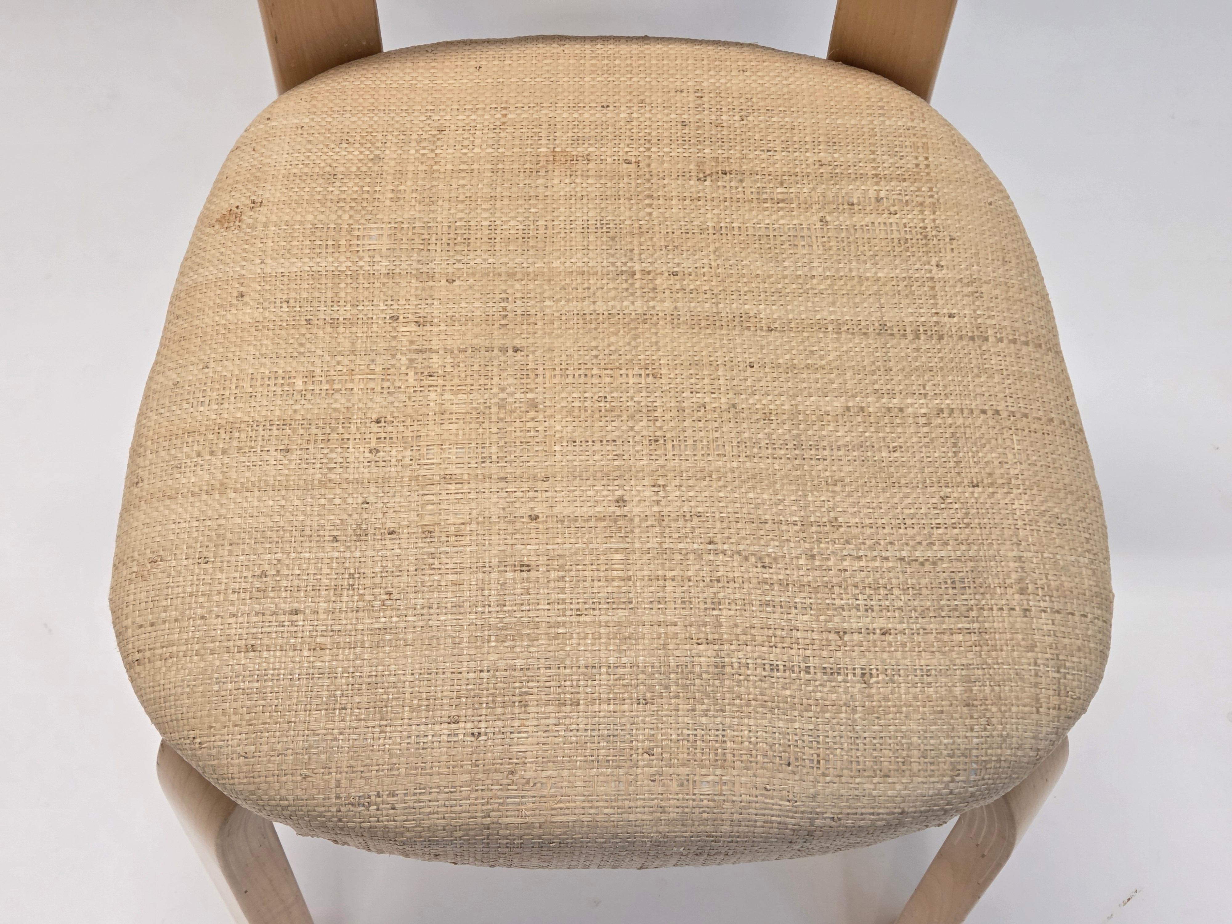 Mid-20th Century Alvar Aalto chair model 62 by Artek 1950s For Sale