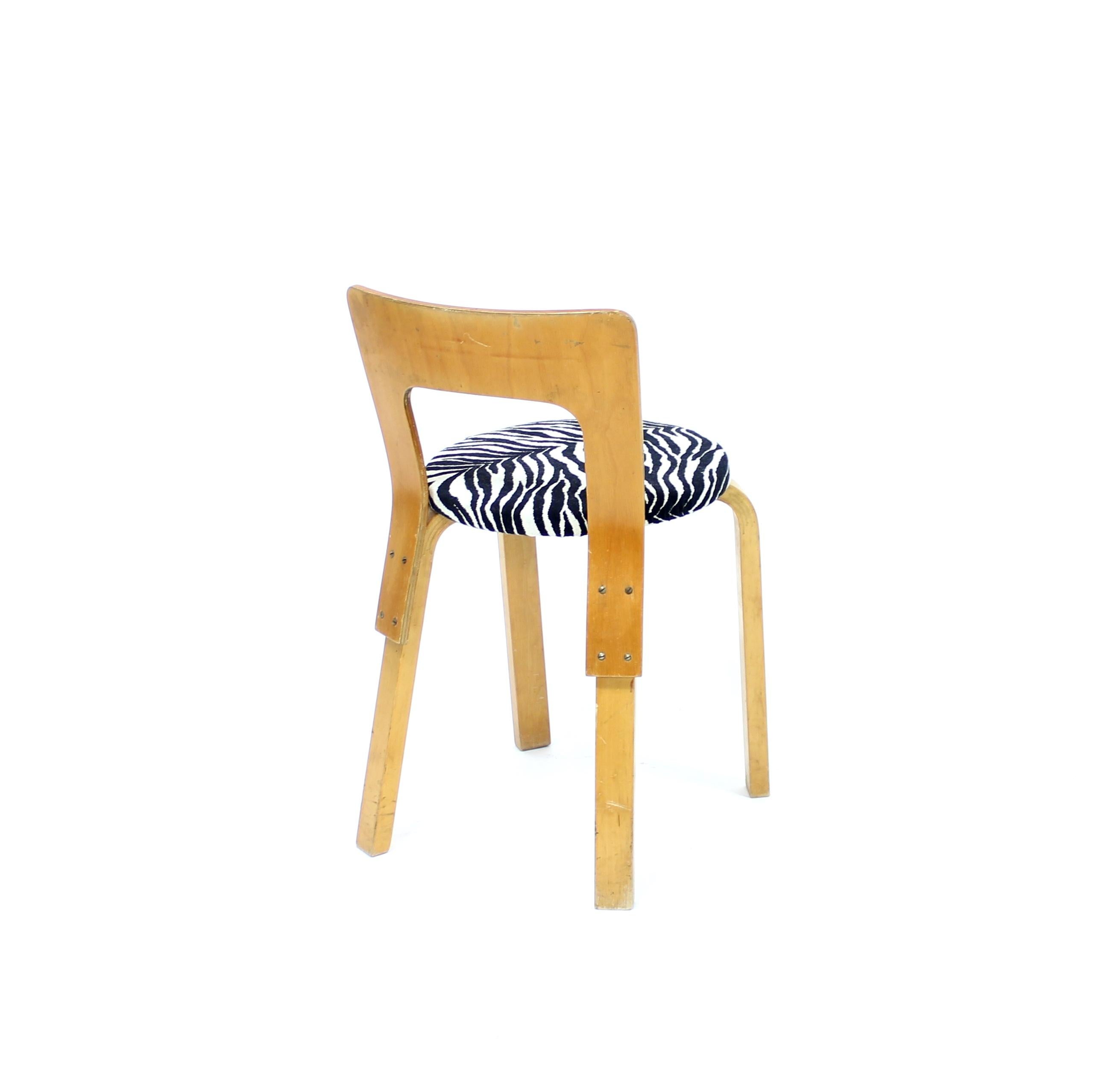 Alvar Aalto, chaise modèle 65 pour Artek, production suédoise rare, Hedemora, vers 1950 en vente 3