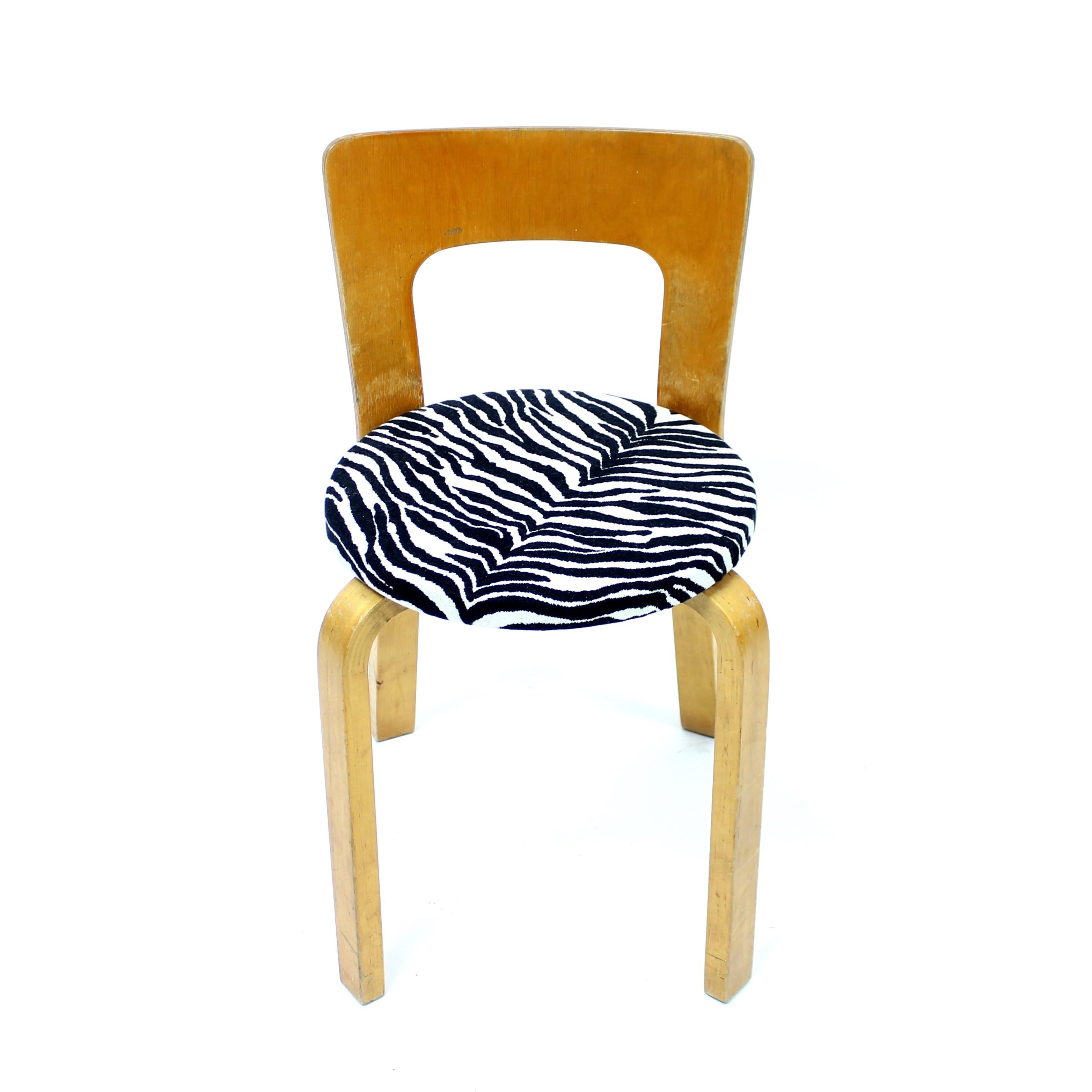 20ième siècle Alvar Aalto, chaise modèle 65 pour Artek, production suédoise rare, Hedemora, vers 1950 en vente