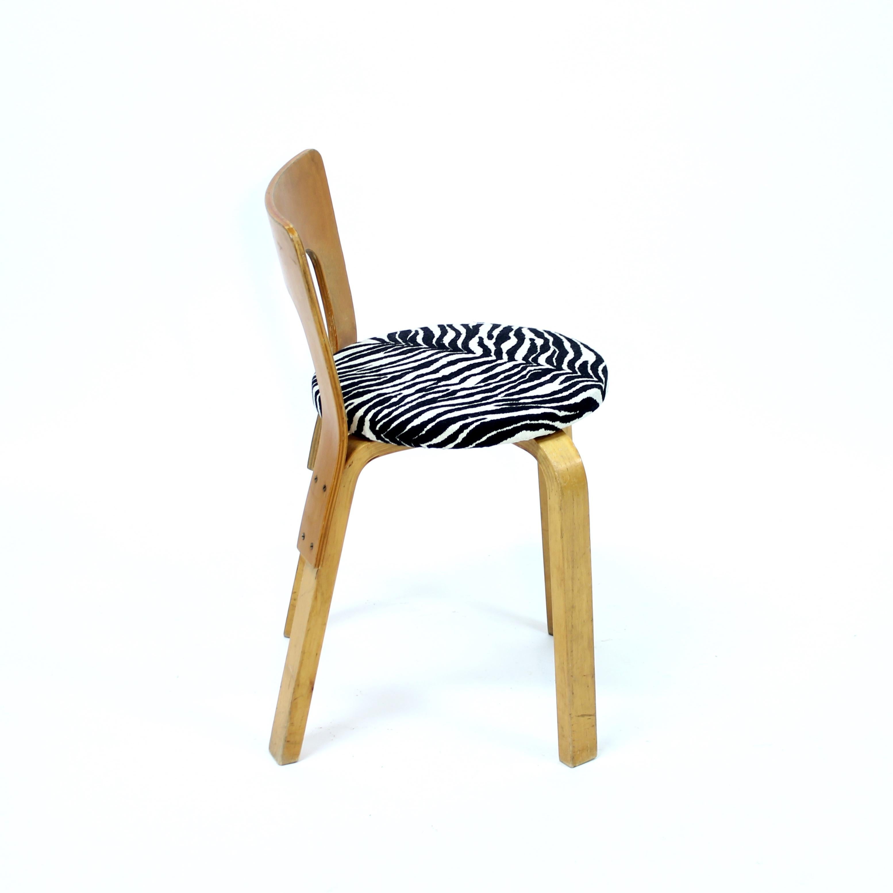 Alvar Aalto, chaise modèle 65 pour Artek, production suédoise rare, Hedemora, vers 1950 en vente 1