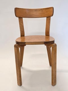 Alvar Aalto Chair model 69 with Wartime Legs by Artek 1940s