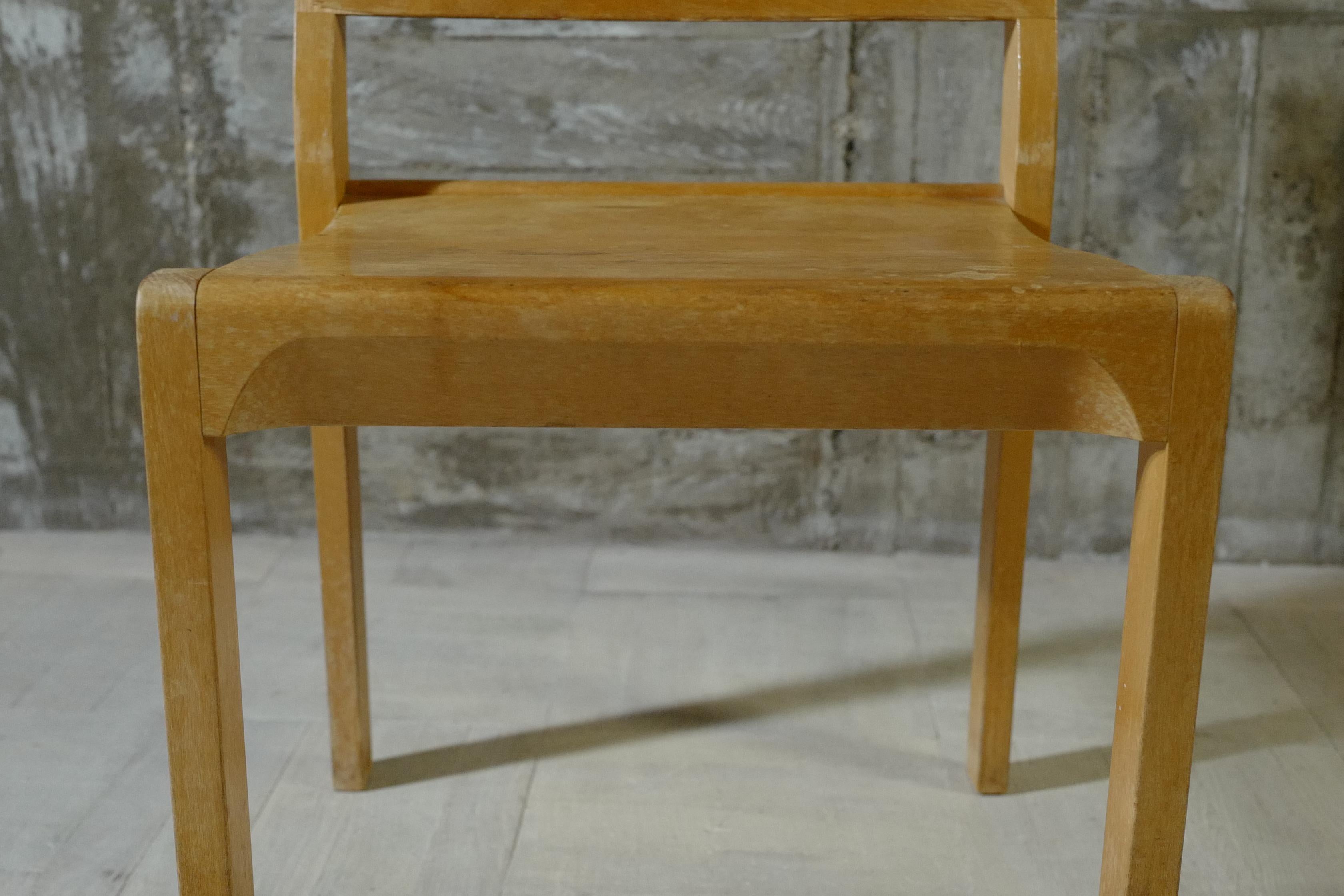 alvar aalto Stuhl611 50er Jahre natürlich im Angebot 2