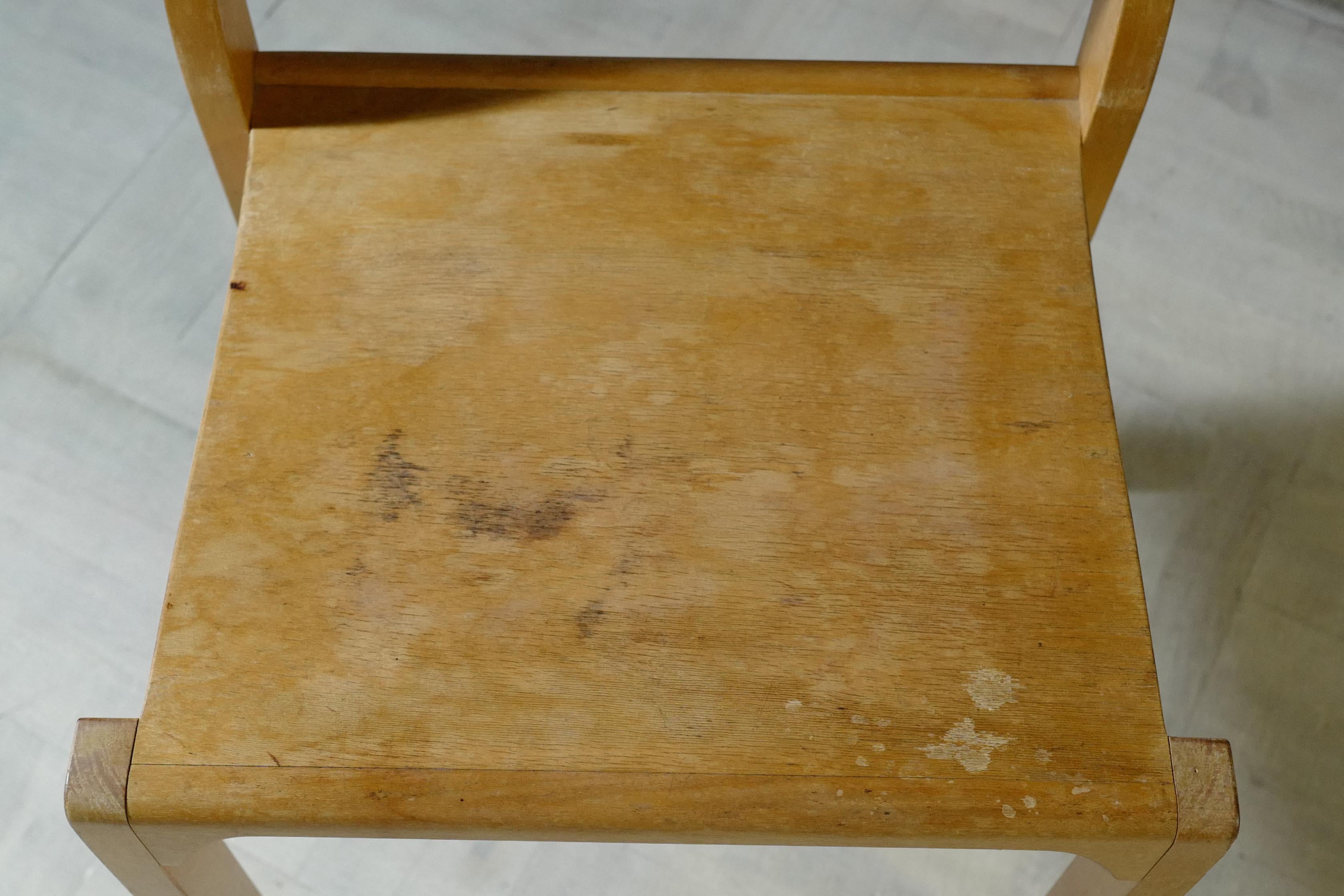 alvar aalto Stuhl611 50er Jahre natürlich im Angebot 5