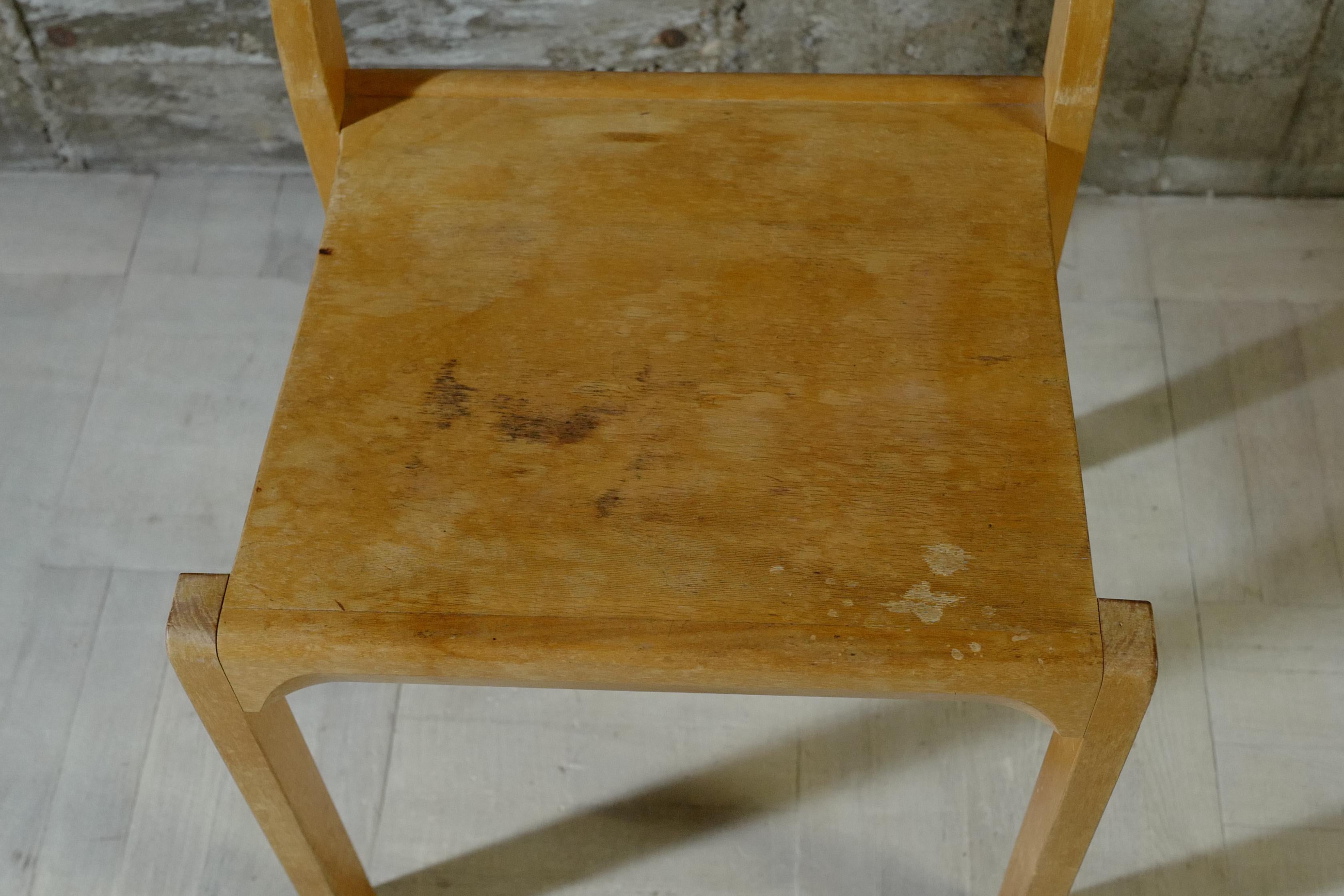 alvar aalto Stuhl611 50er Jahre natürlich (Moderne) im Angebot