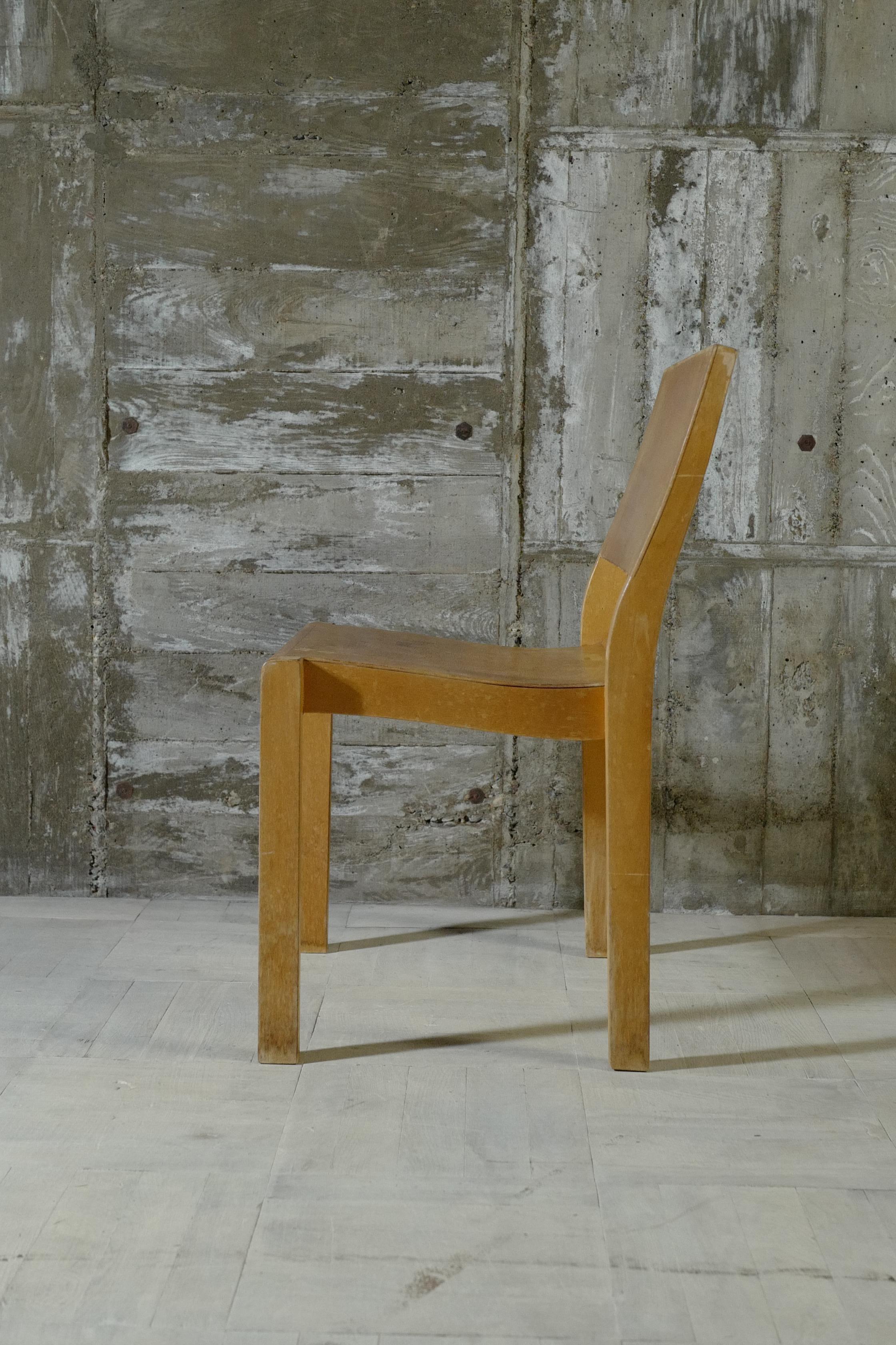 alvar aalto Stuhl611 50er Jahre natürlich (Finnisch) im Angebot