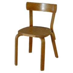 Vintage alvar aalto chair69 natural 1930's