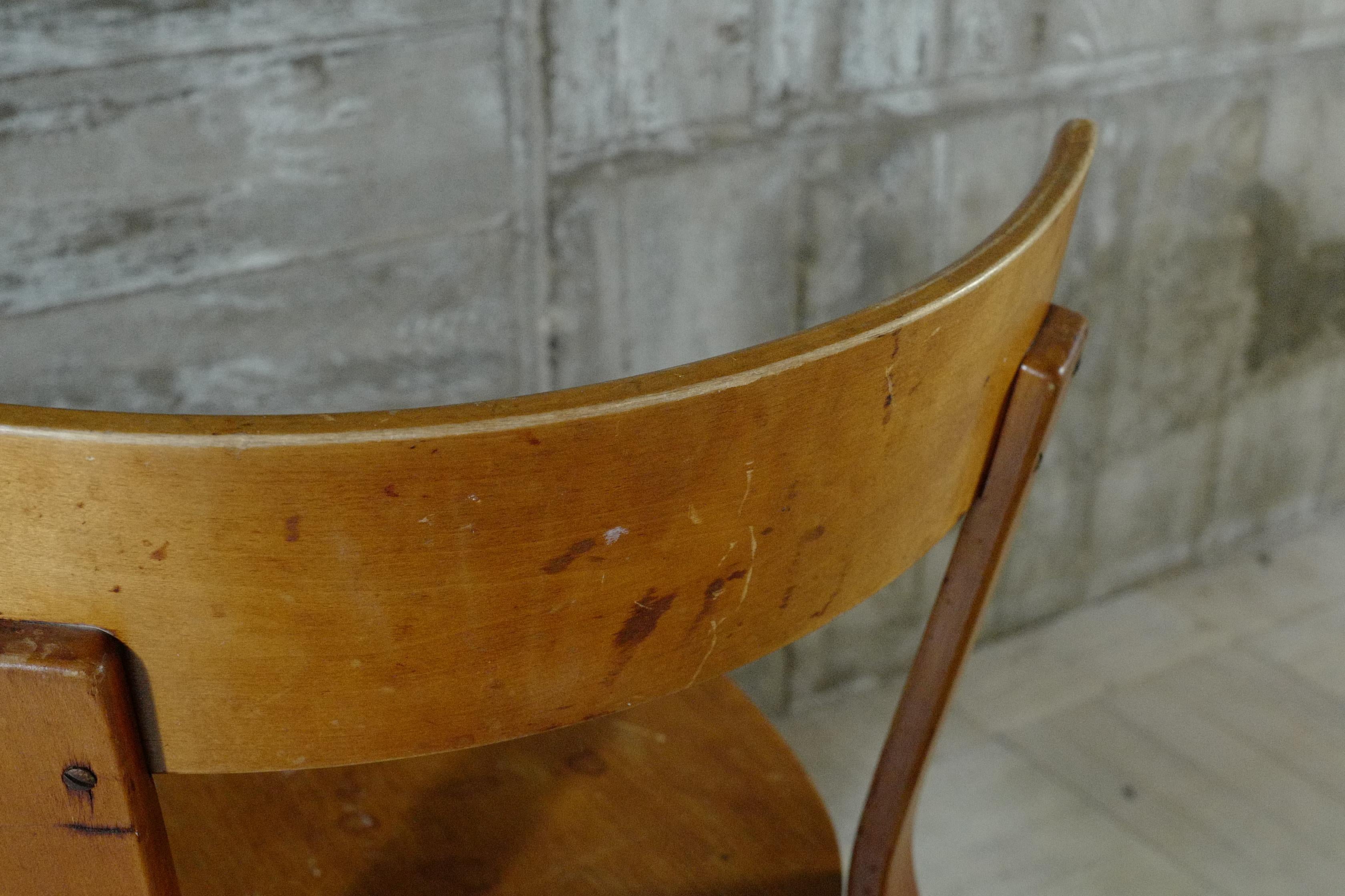 Alvar Aalto+Aalto chaise69 naturelle hedemora 1940's en vente 5