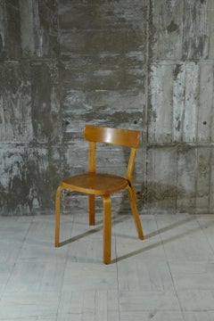 alvar aalto chair69 natural hedemora 1940's