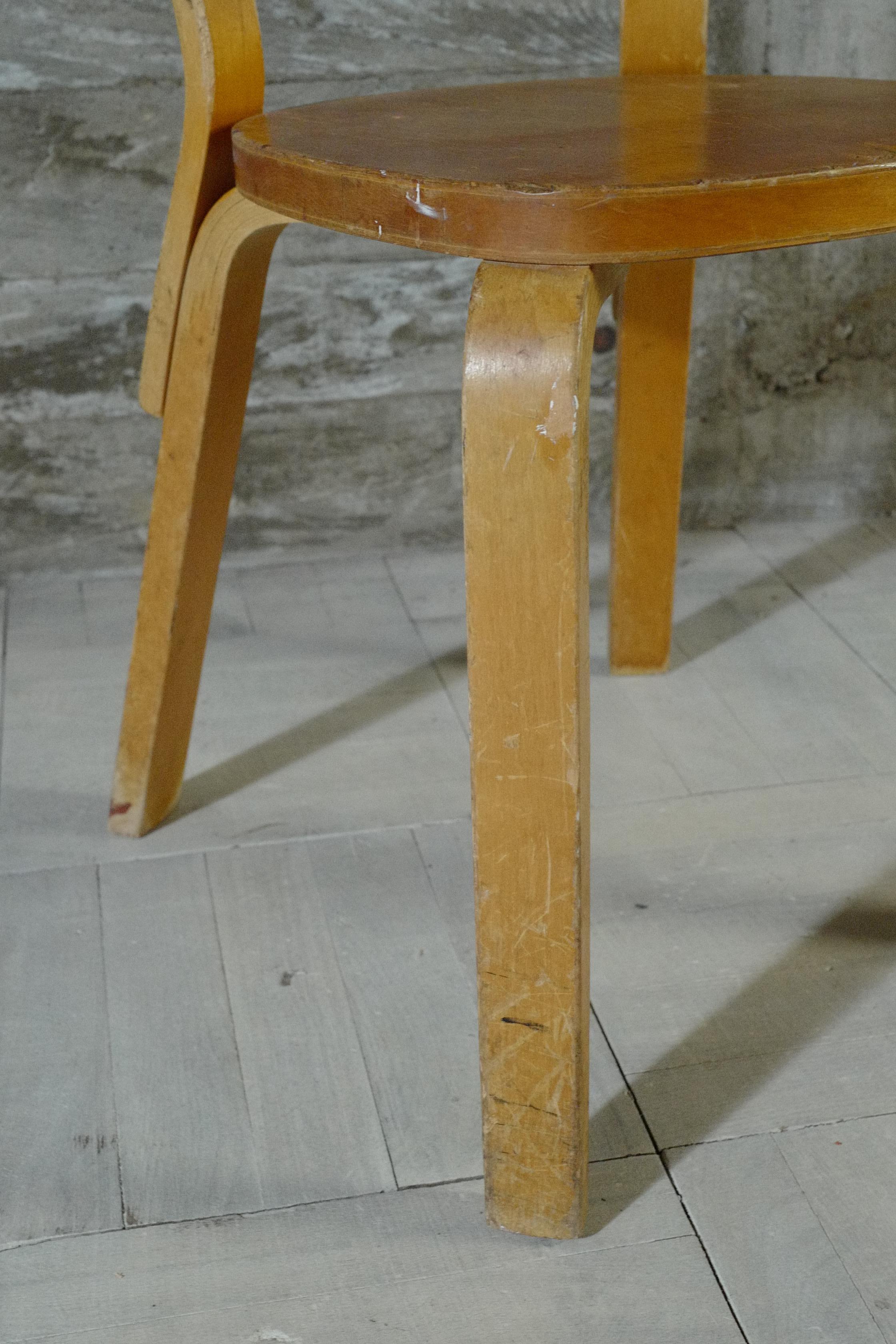 Alvar Aalto+Aalto chaise69 naturelle hedemora 1940's en vente 1