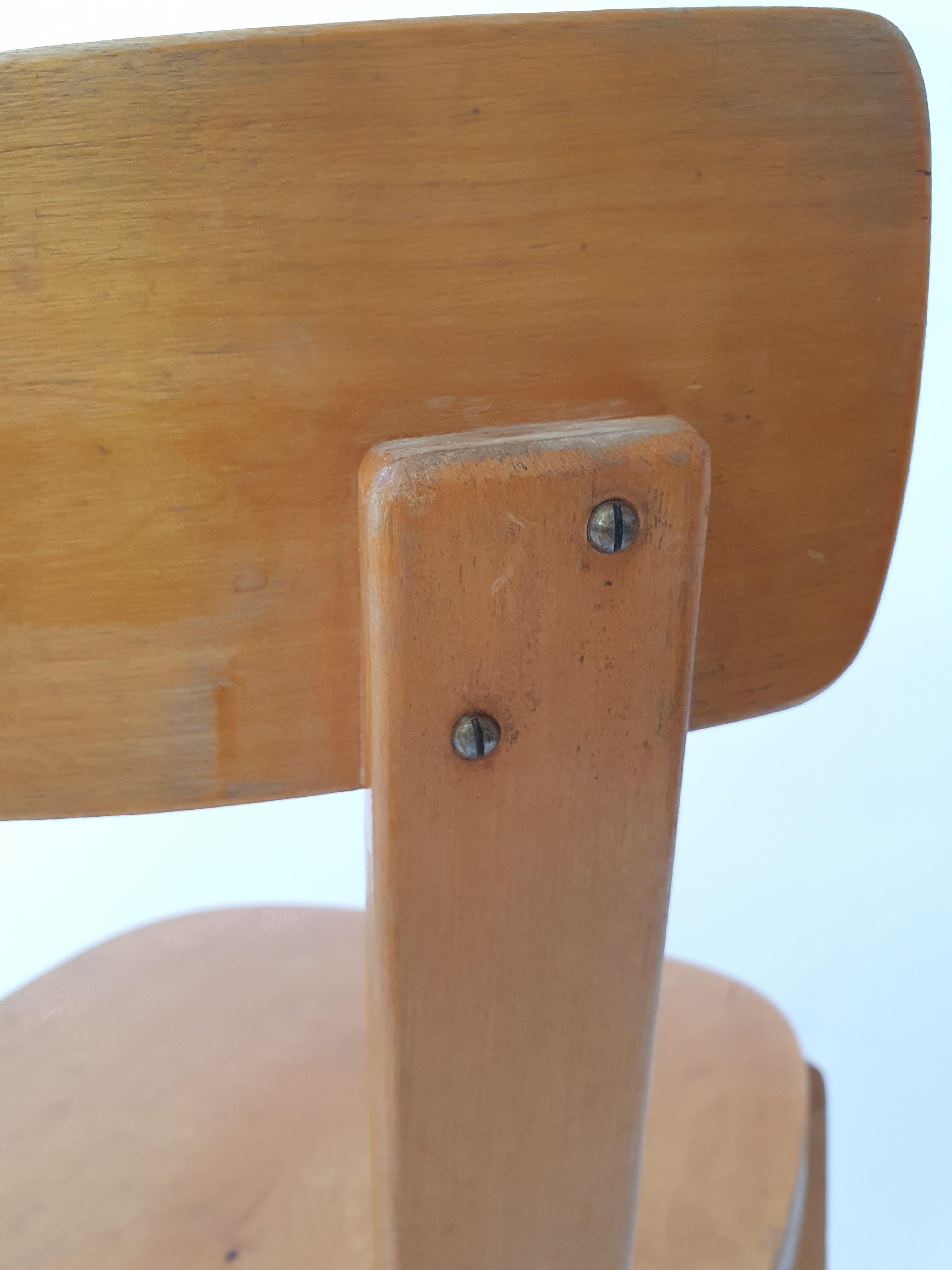 Alvar Aalto chairs 1940s by Artek model 69 5